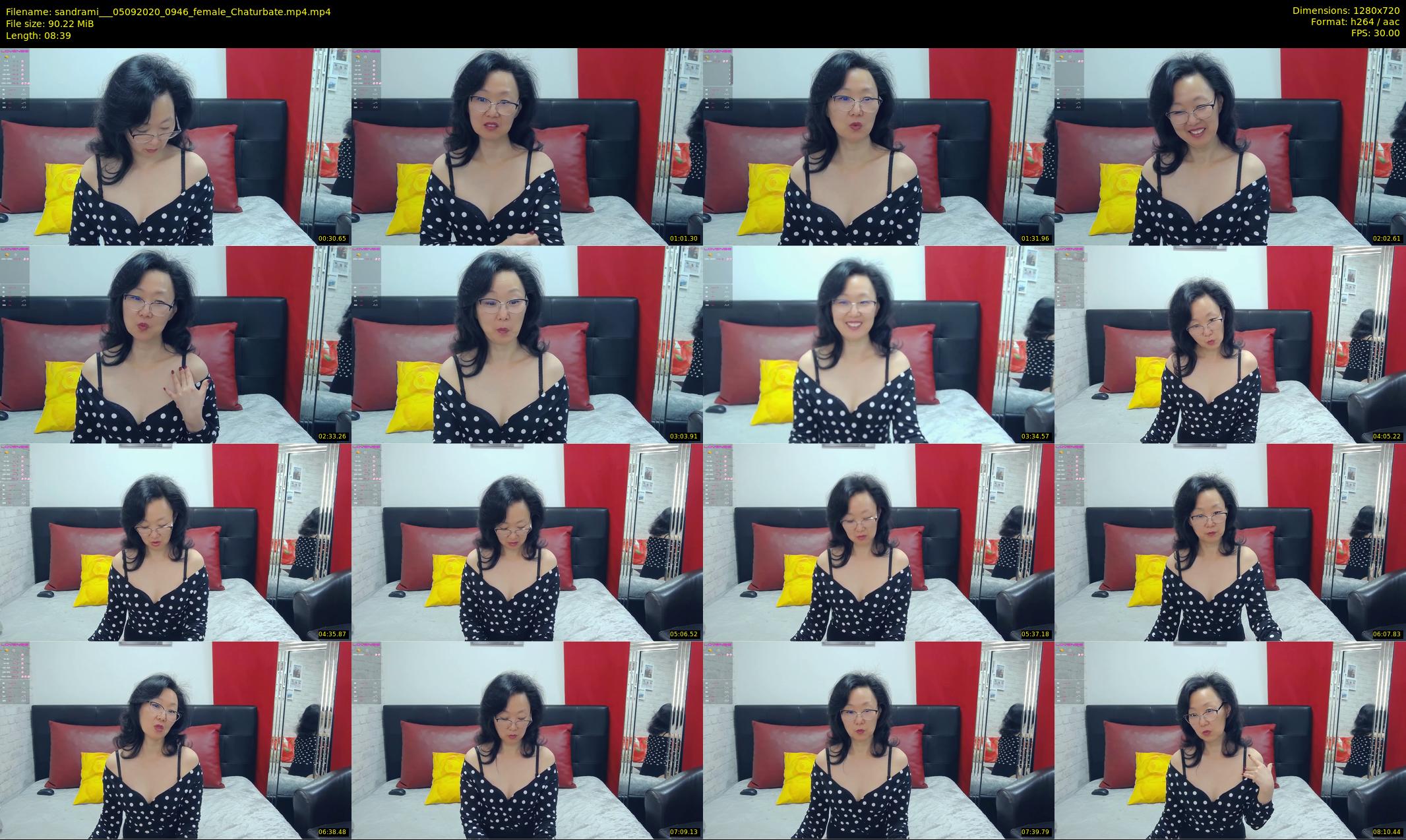 sandrami__ — 9 minute Chaturbate female cam show recording, 720p, Sep 5, 2020