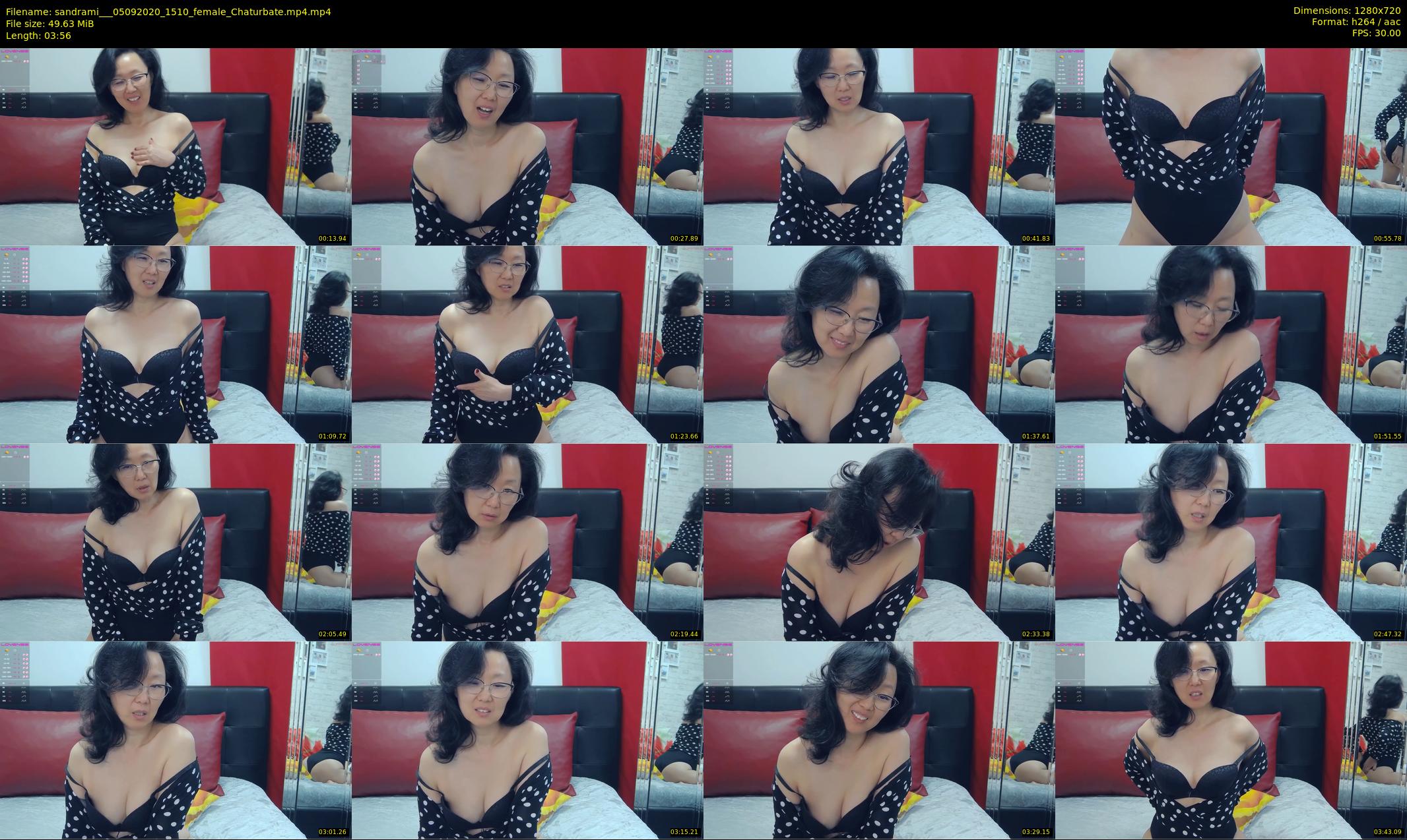 sandrami__ — 4 minute Chaturbate female cam show recording, 720p, Sep 5, 2020