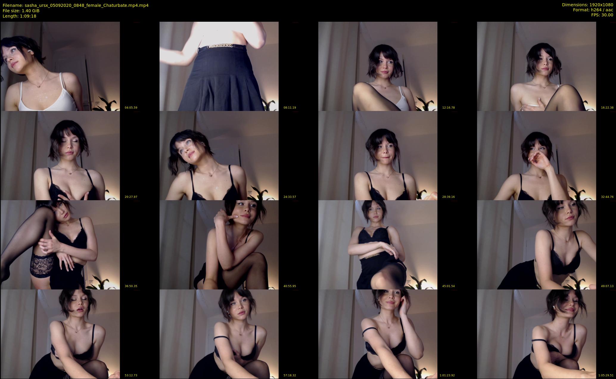 sasha_ursx — 70 minute Chaturbate female cam show recording, 1080p, Sep 5, 2020