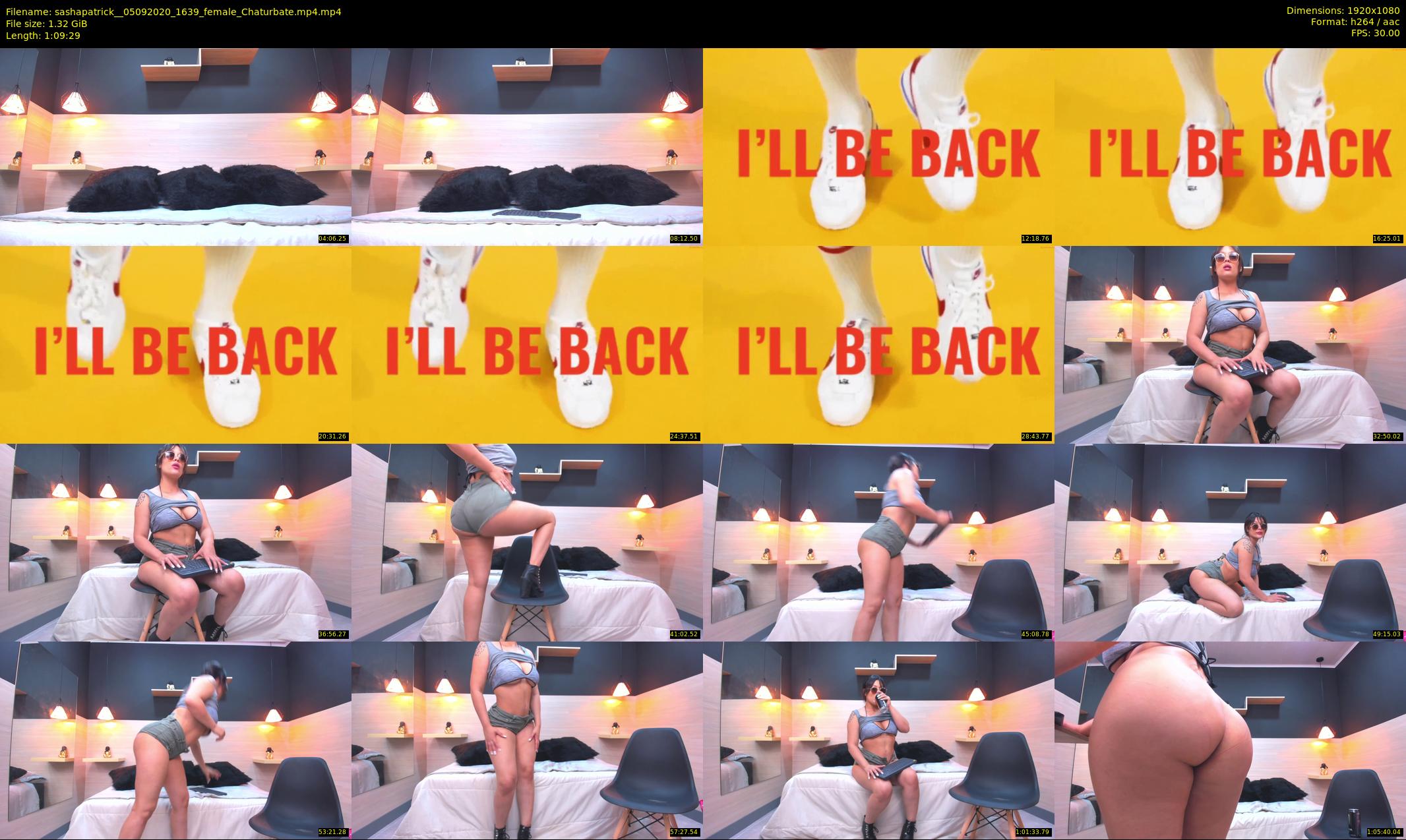 sashapatrick_ — 70 minute Chaturbate female cam show recording, 1080p, Sep 5, 2020