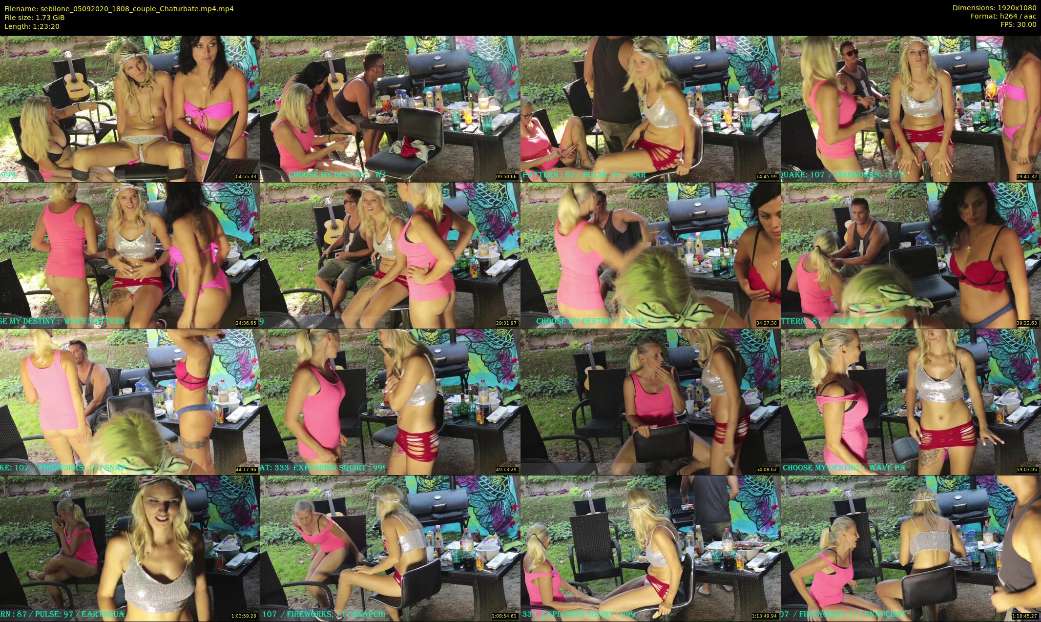 sebilone — 84 minute Chaturbate couple cam show recording, 1080p, Sep 5, 2020