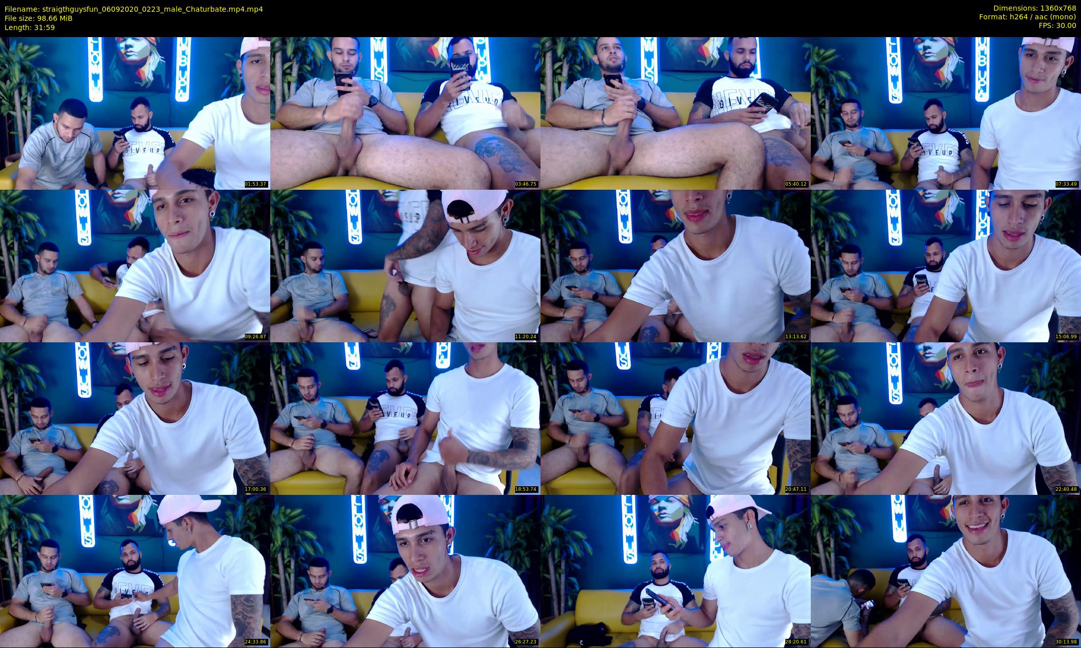 straigthguysfun — 32 minute Chaturbate male cam show recording, 720p, Sep 6, 2020
