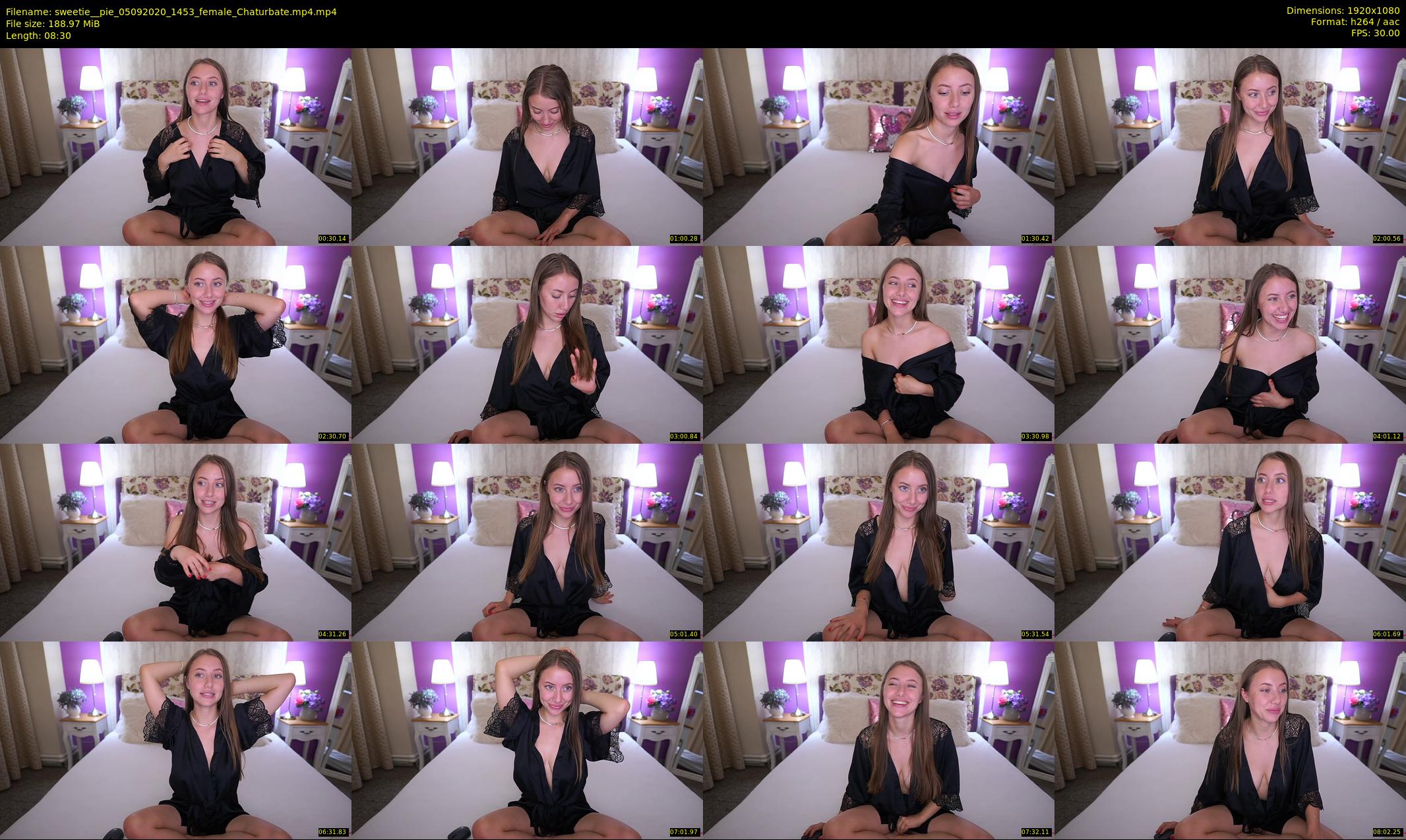 sweetie__pie — 9 minute Chaturbate female cam show recording, 1080p, Sep 5, 2020