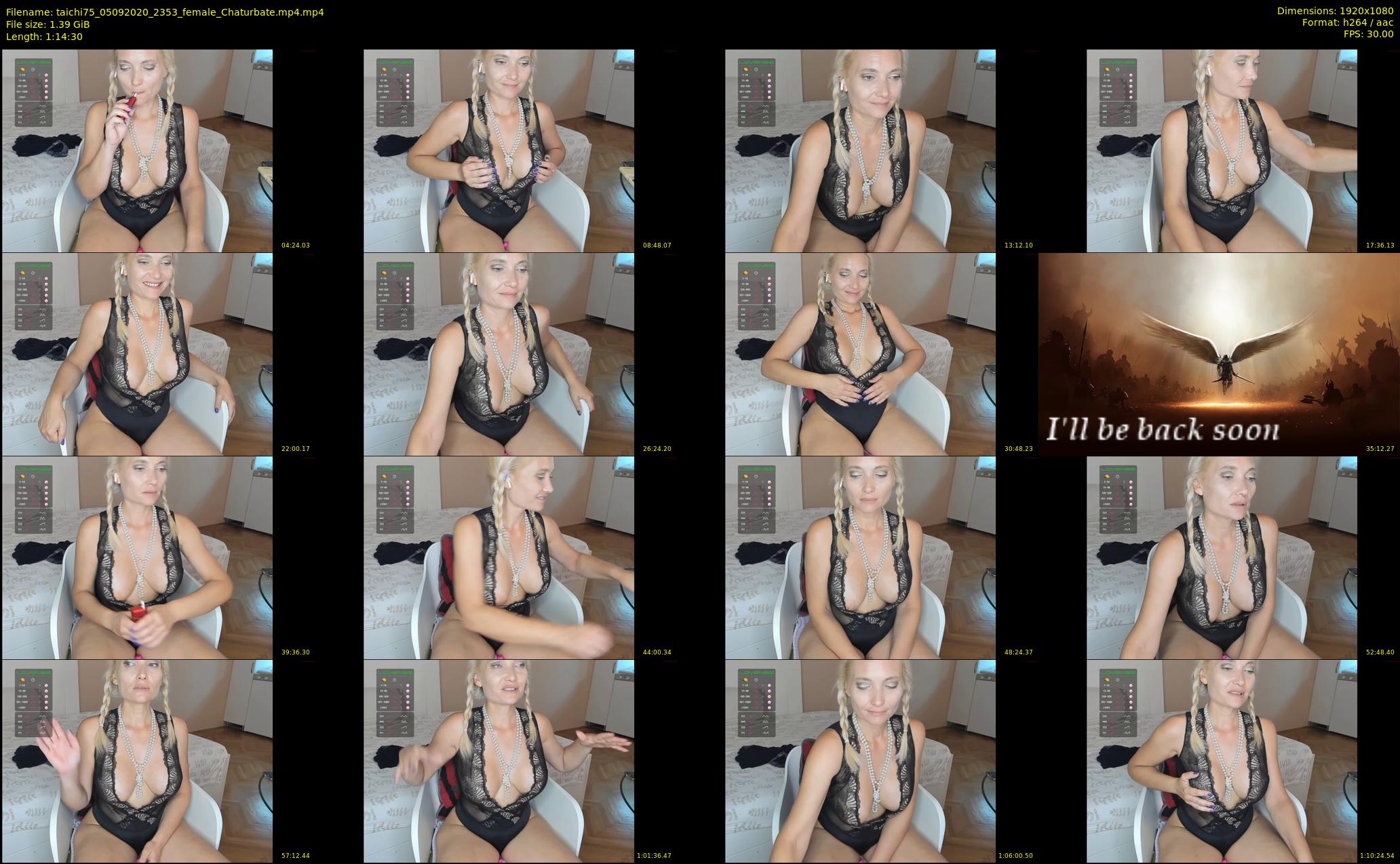 taichi75 — 75 minute Chaturbate female cam show recording, 1080p, Sep 5, 2020