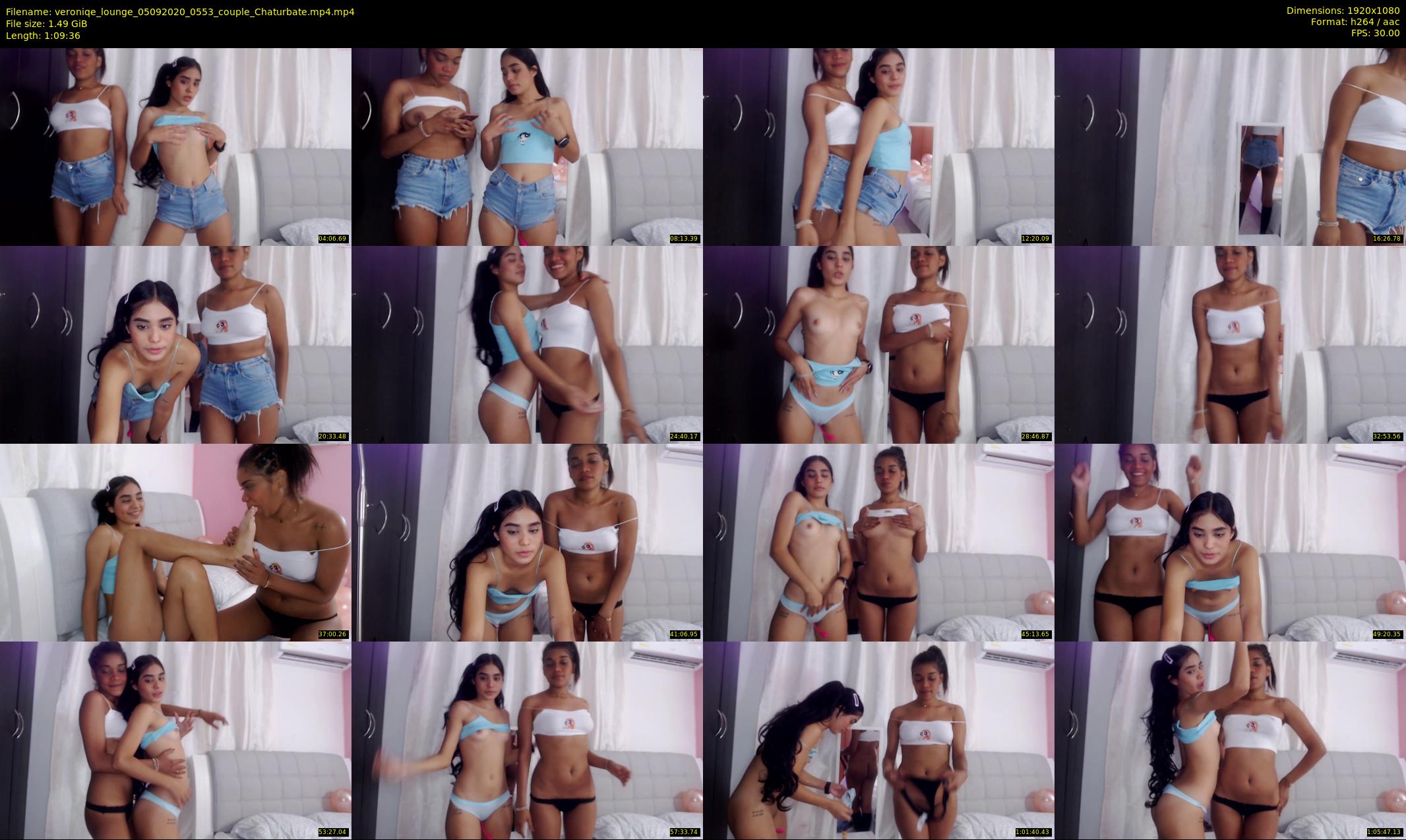 veroniqe_lounge — 70 minute Chaturbate couple cam show recording, 1080p, Sep 5, 2020