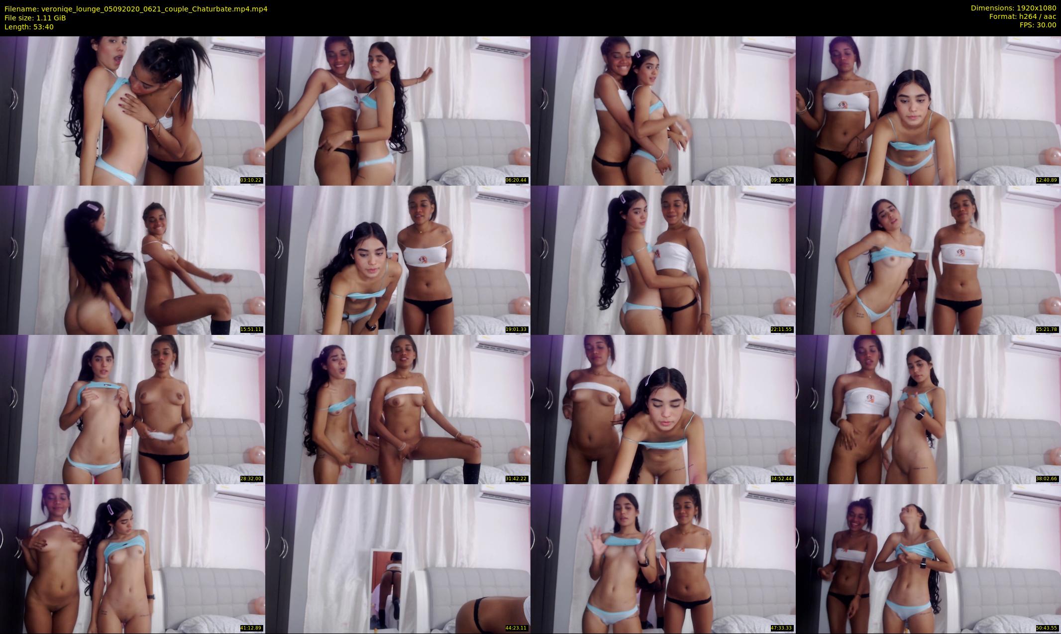 veroniqe_lounge — 54 minute Chaturbate couple cam show recording, 1080p, Sep 5, 2020