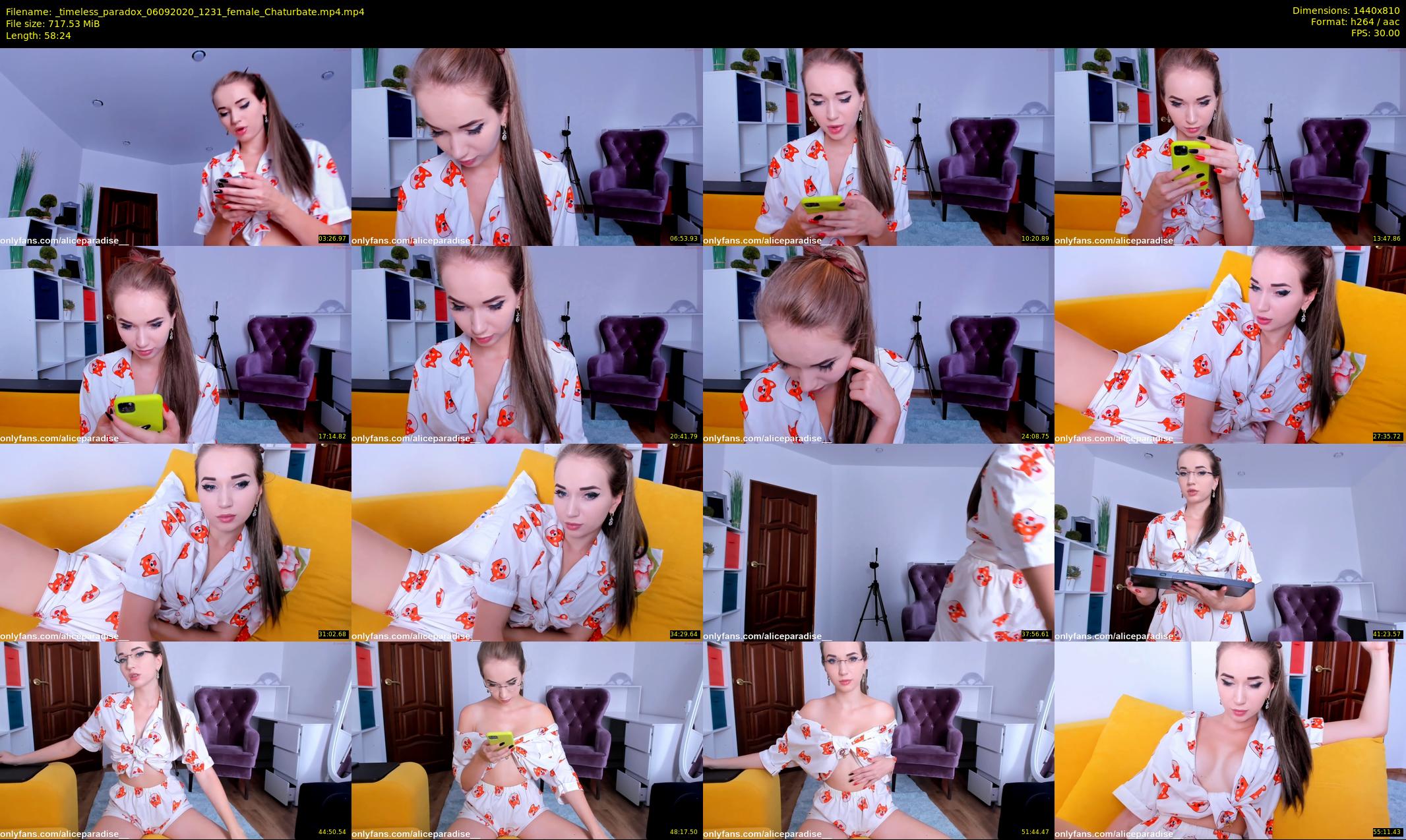 _timeless_paradox — 59 minute Chaturbate female cam show recording, 720p, Sep 6, 2020