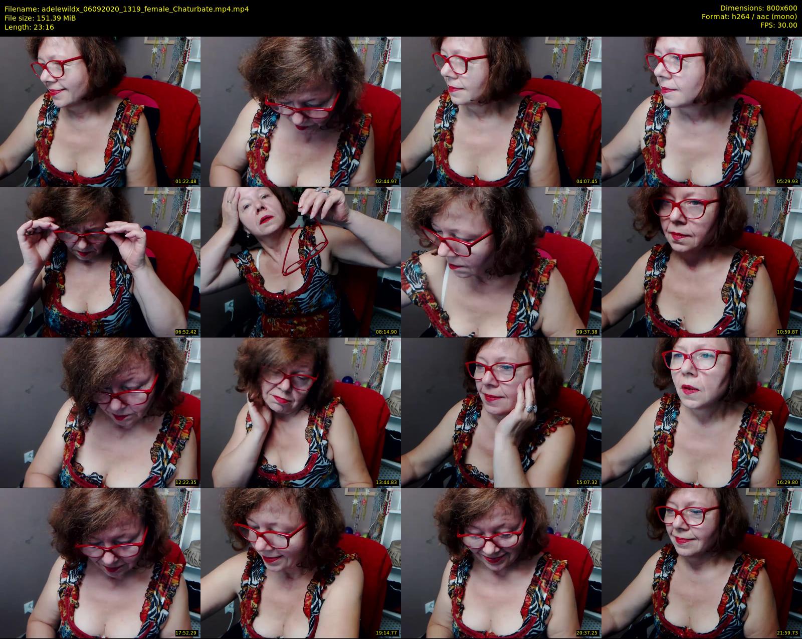 adelewildx — 24 minute Chaturbate female cam show recording, 480p, Sep 6, 2020