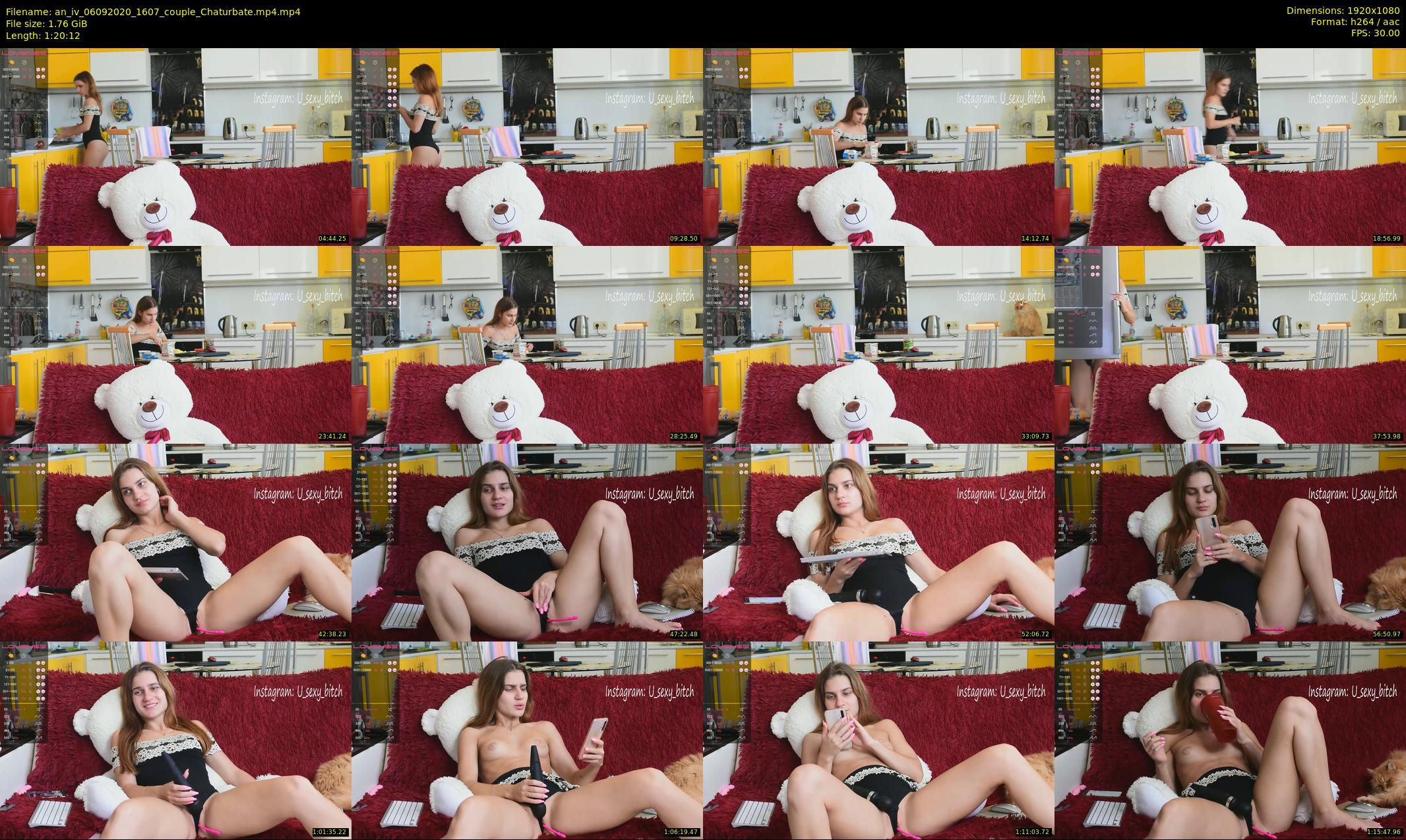 an_iv — 81 minute Chaturbate female cam show recording, 1080p, Sep 6, 2020