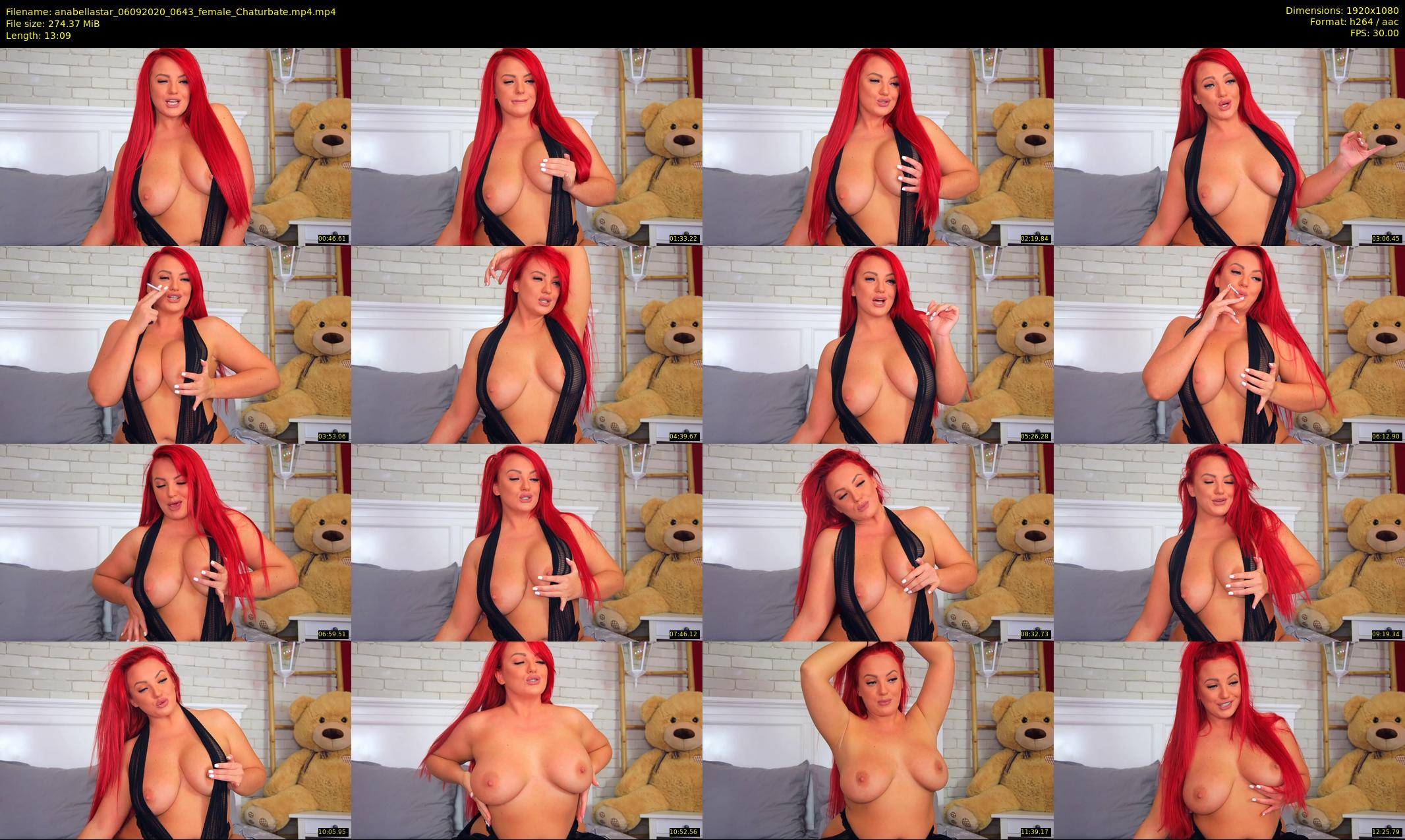 anabellastar — 14 minute Chaturbate female cam show recording, 1080p, Sep 6, 2020