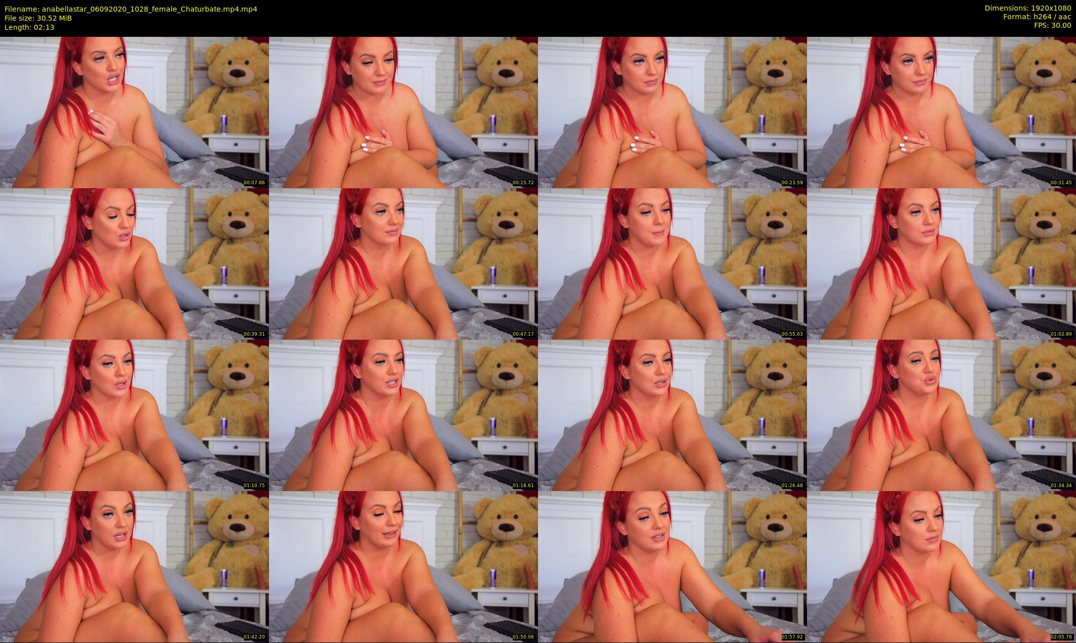 anabellastar — 3 minute Chaturbate female cam show recording, 1080p, Sep 6, 2020