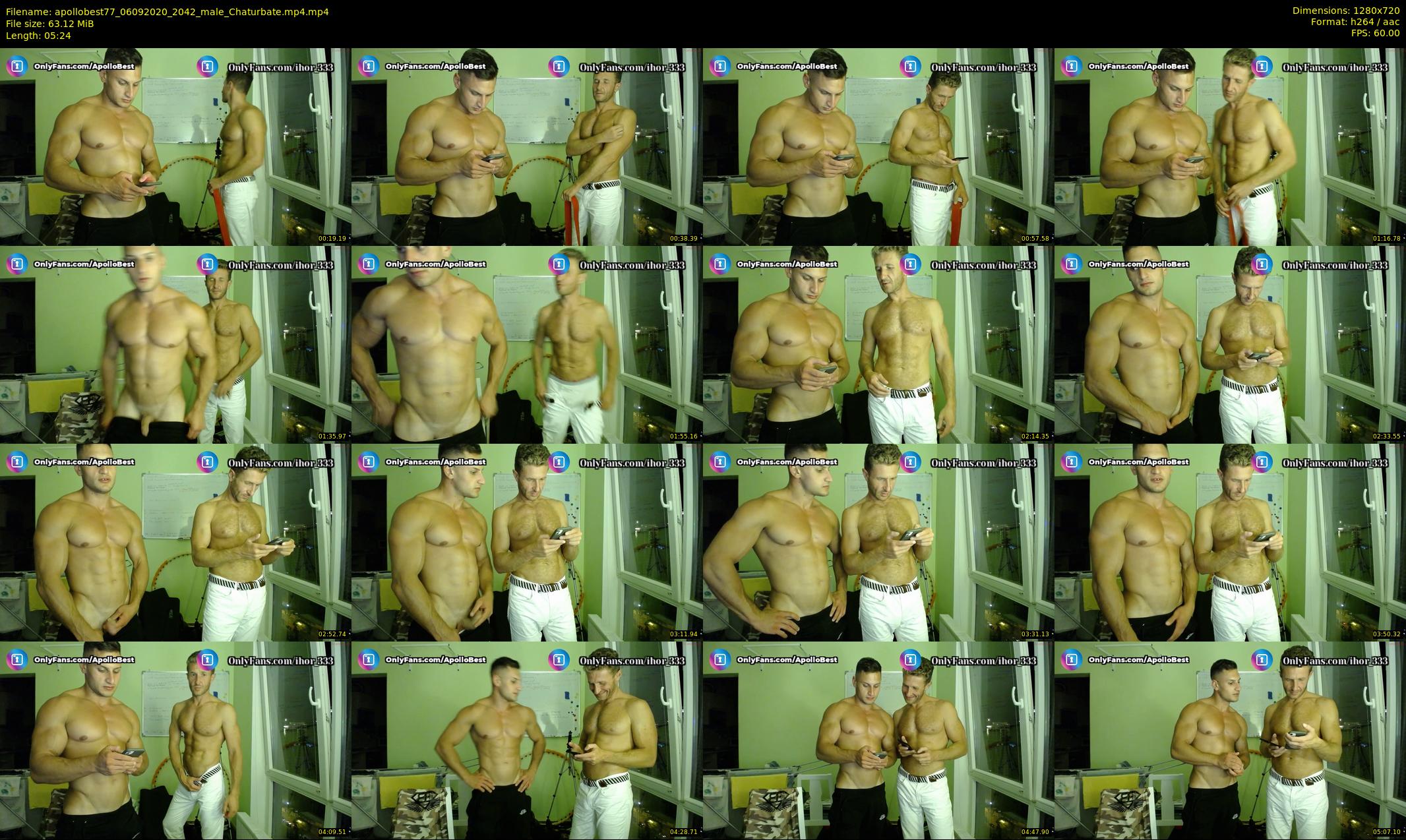 apollobest77 — 6 minute Chaturbate male cam show recording, 720p, Sep 6, 2020