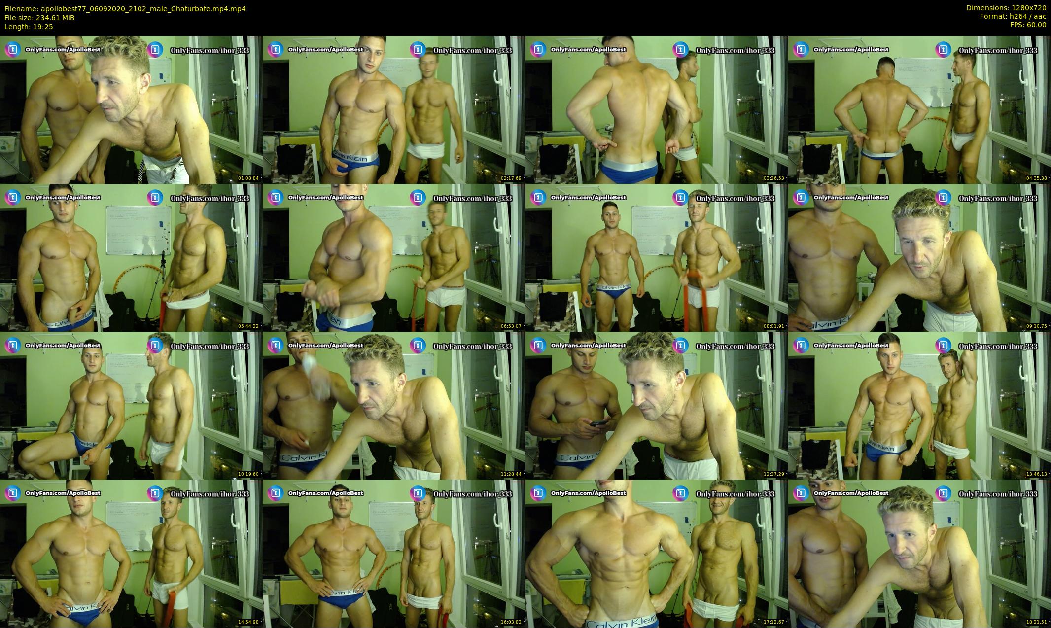 apollobest77 — 20 minute Chaturbate male cam show recording, 720p, Sep 6, 2020