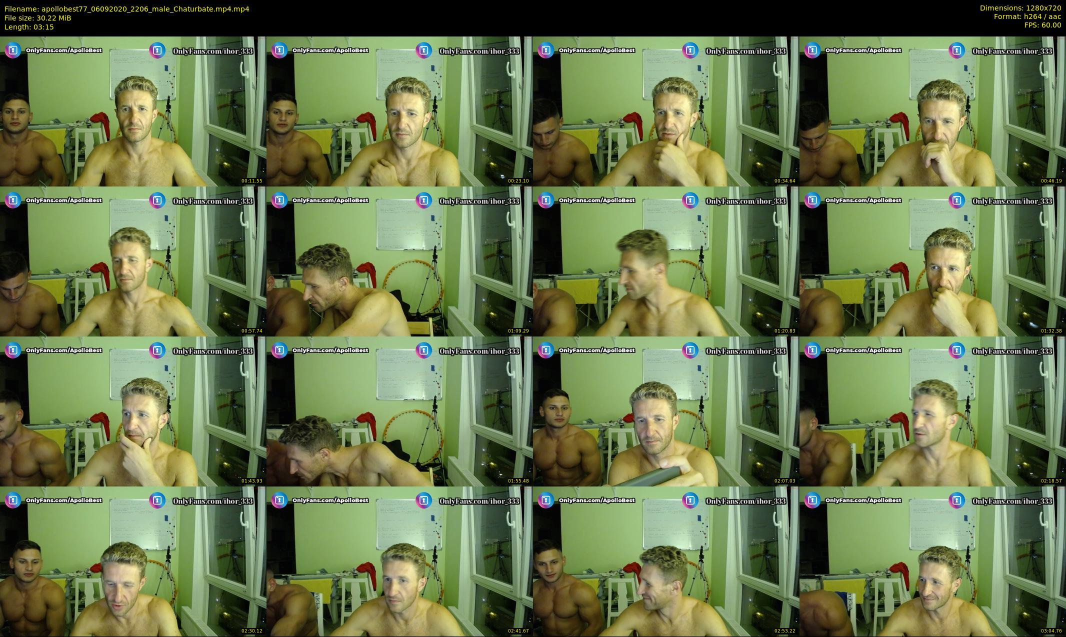 apollobest77 — 4 minute Chaturbate male cam show recording, 720p, Sep 6, 2020