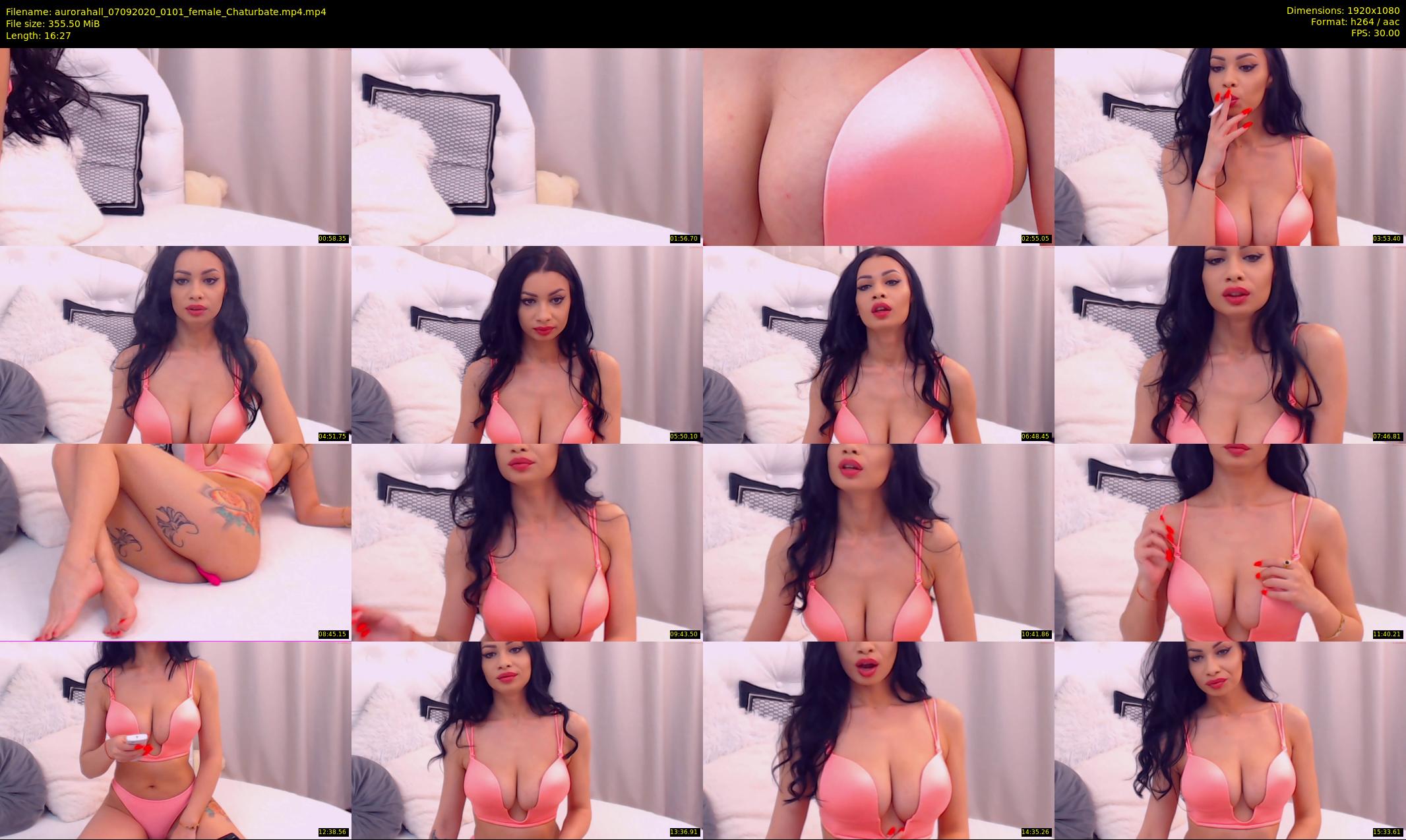 aurorahall — 17 minute Chaturbate female cam show recording, 1080p, Sep 7, 2020