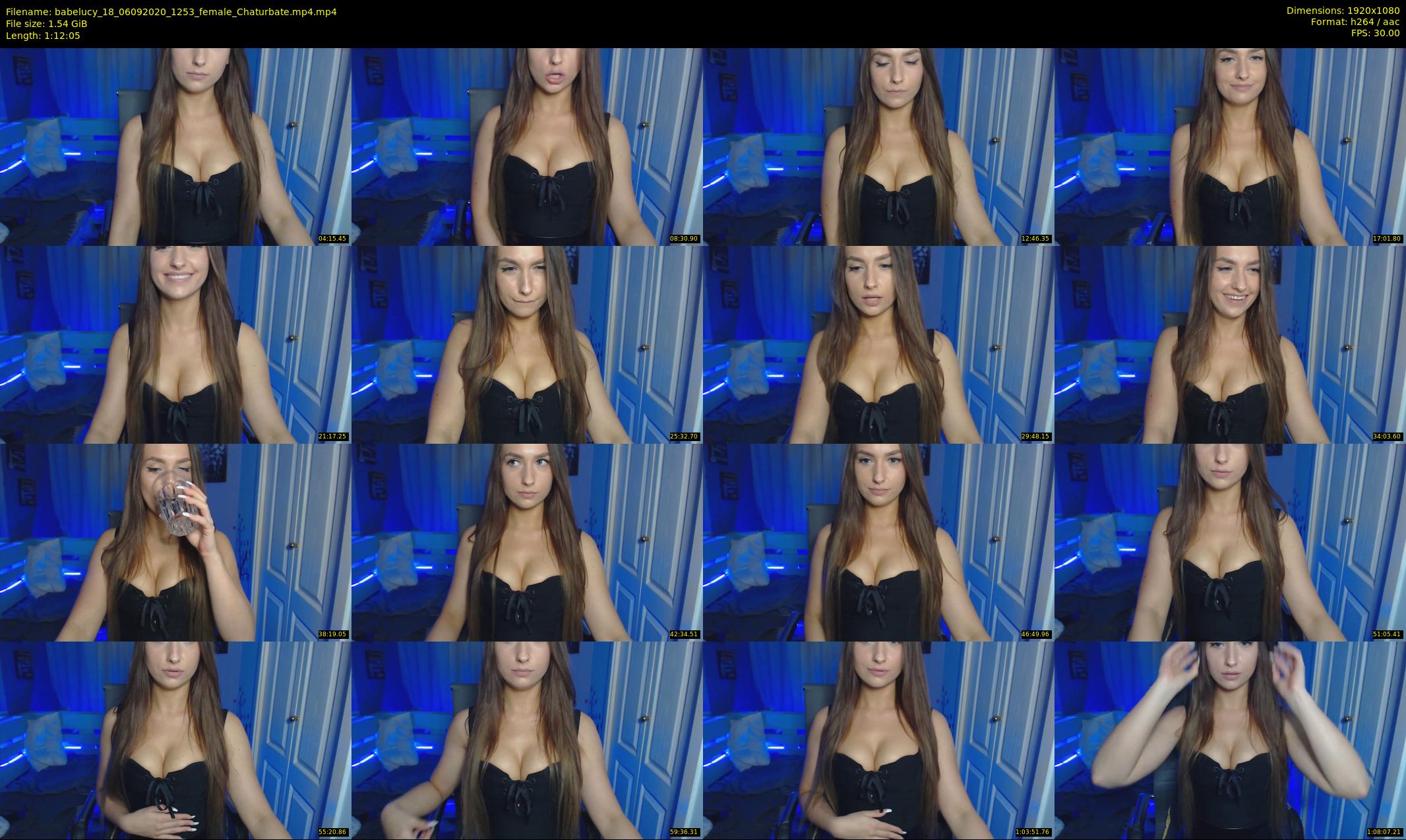 babelucy_18 — 73 minute Chaturbate female cam show recording, 1080p, Sep 6, 2020