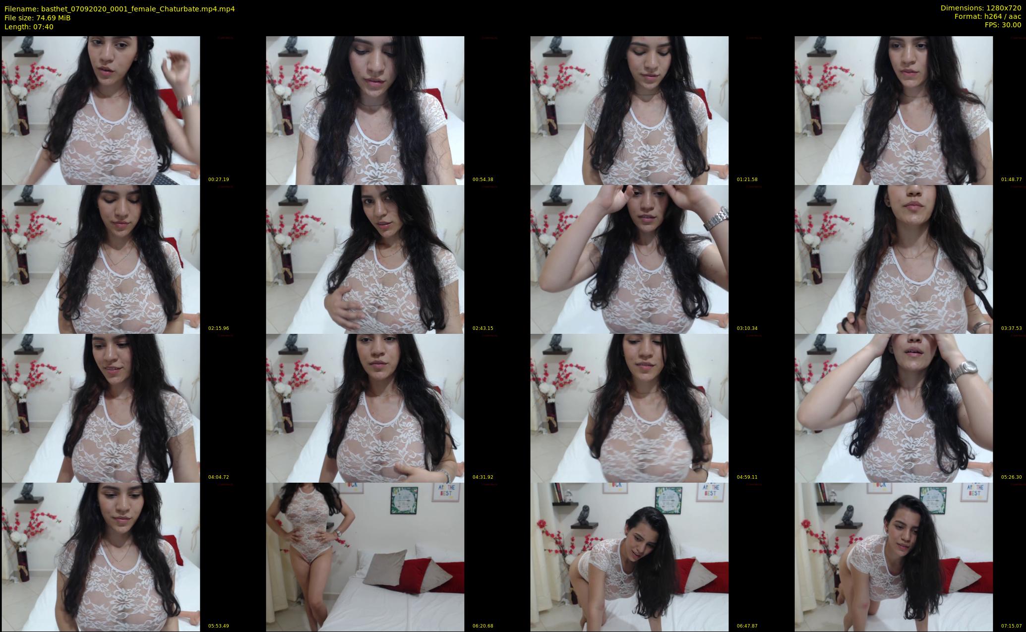 basthet — 8 minute Chaturbate female cam show recording, 720p, Sep 7, 2020