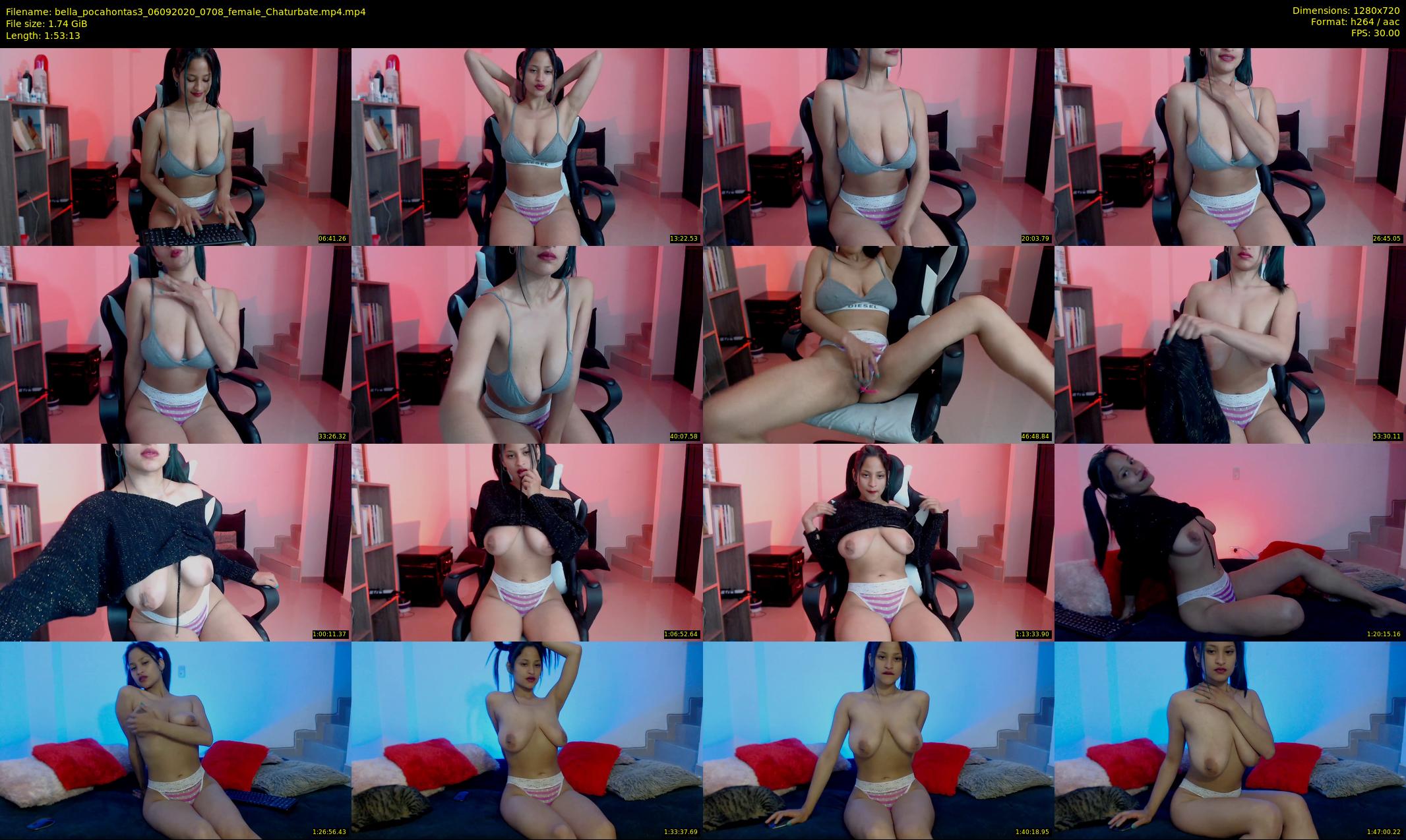 bella_pocahontas3 — 114 minute Chaturbate female cam show recording, 720p, Sep 6, 2020