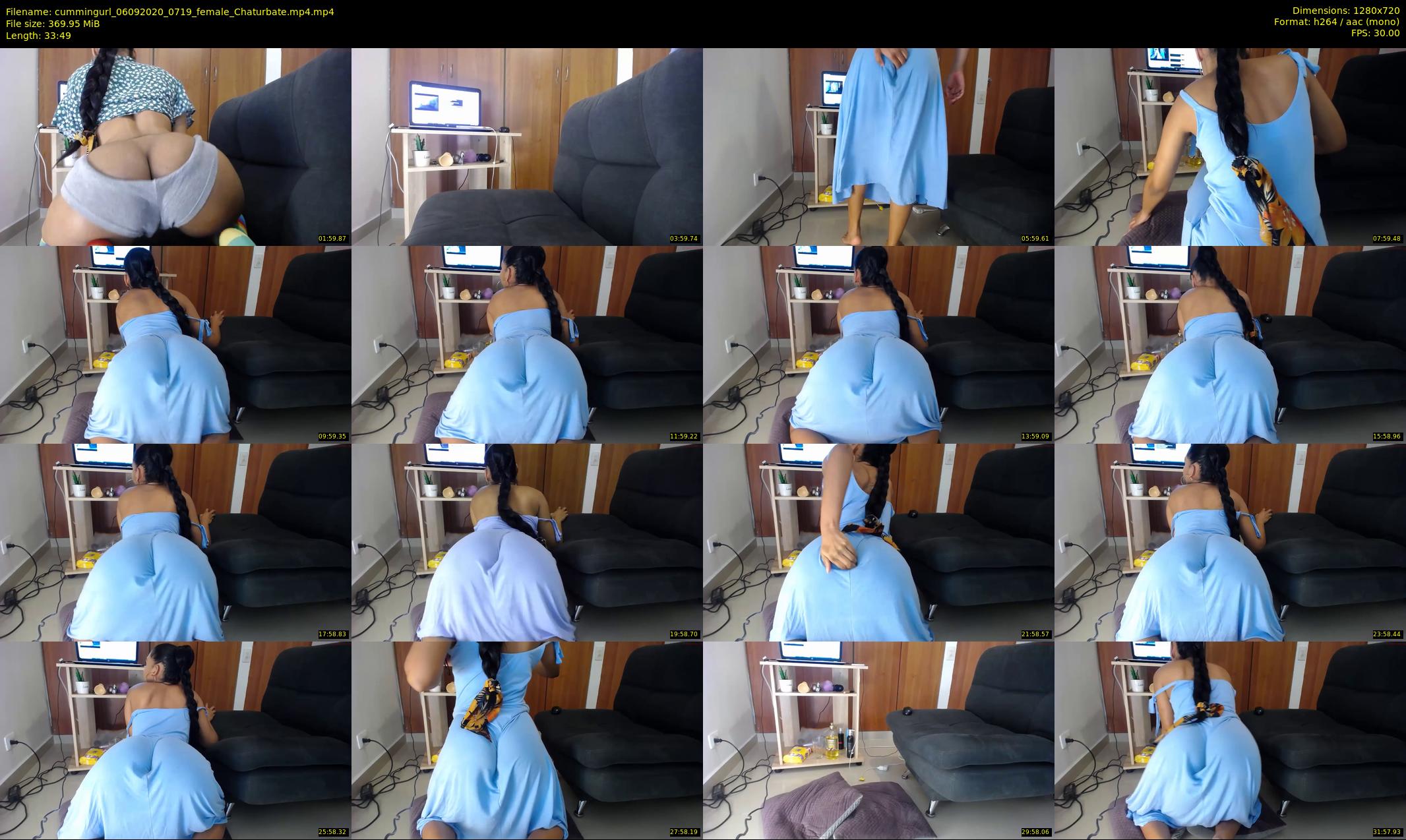 cummingurl — 34 minute Chaturbate couple cam show recording, 720p, Sep 6, 2020