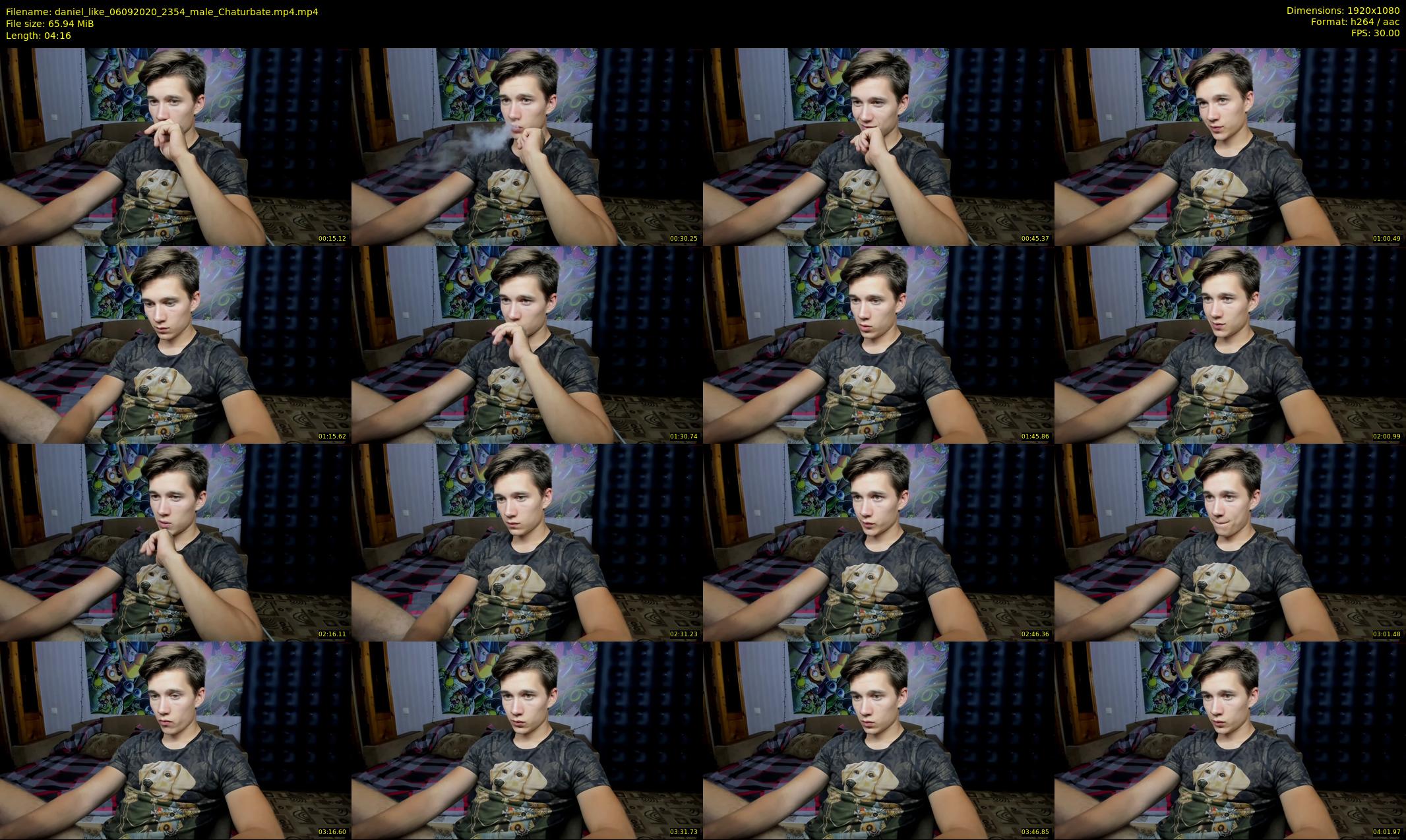 daniel_like — 5 minute Chaturbate male cam show recording, 1080p, Sep 6, 2020
