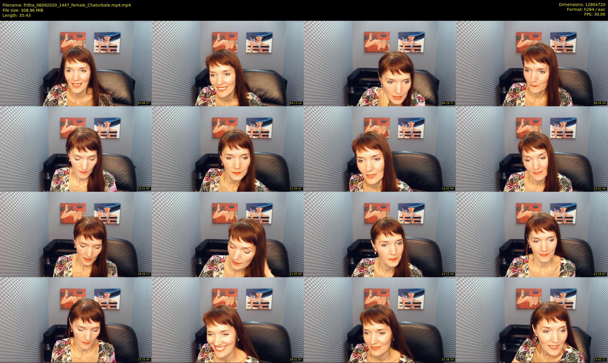 fritha — 36 minute Chaturbate female cam show recording, 720p, Sep 6, 2020