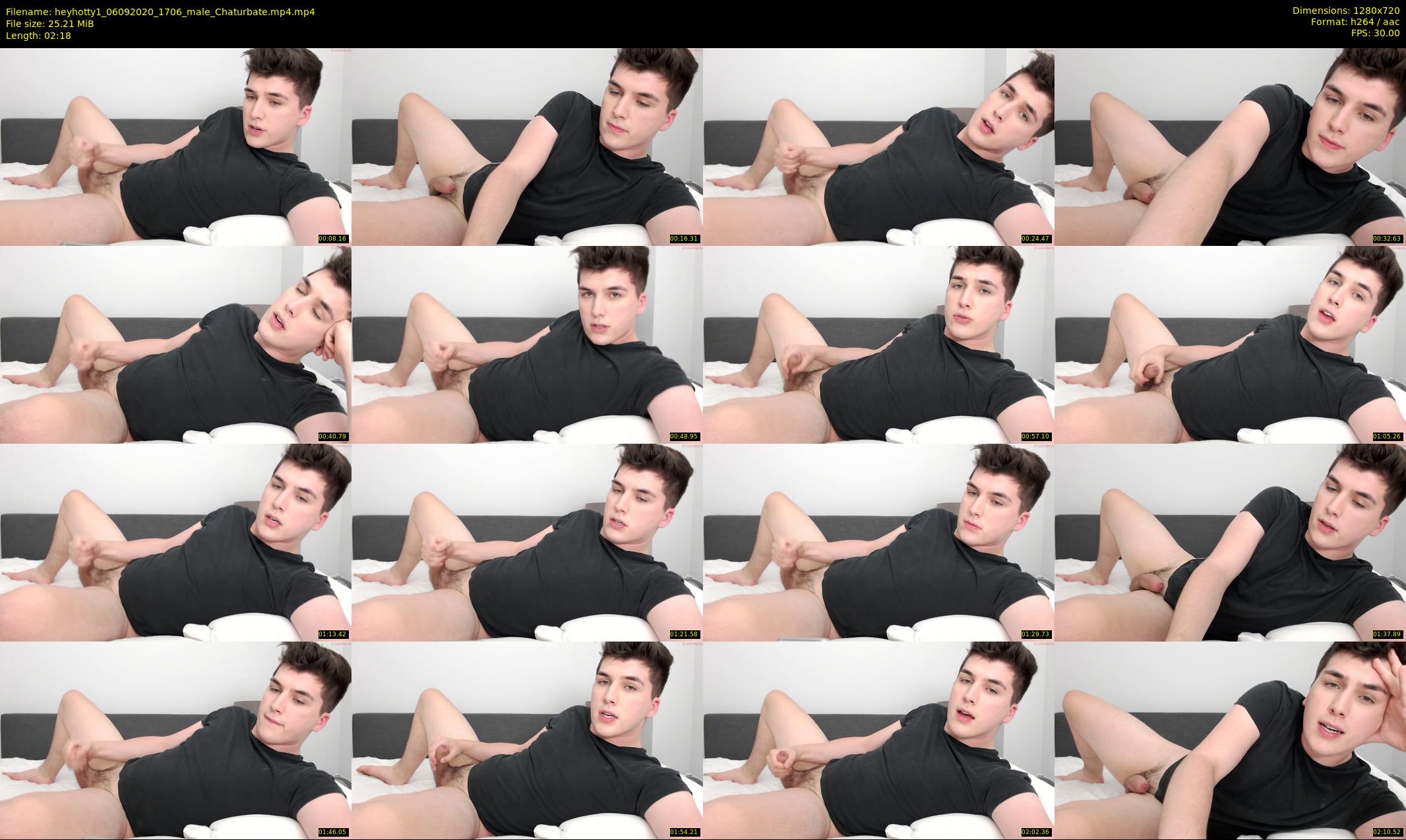 heyhotty1 — 3 minute Chaturbate male cam show recording, 720p, Sep 6, 2020