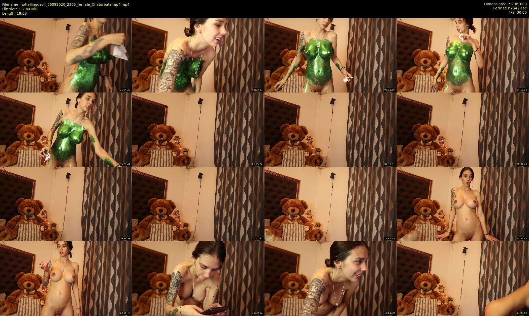 hotfallingdevil — 19 minute Chaturbate female cam show recording, 1080p, Sep 6, 2020