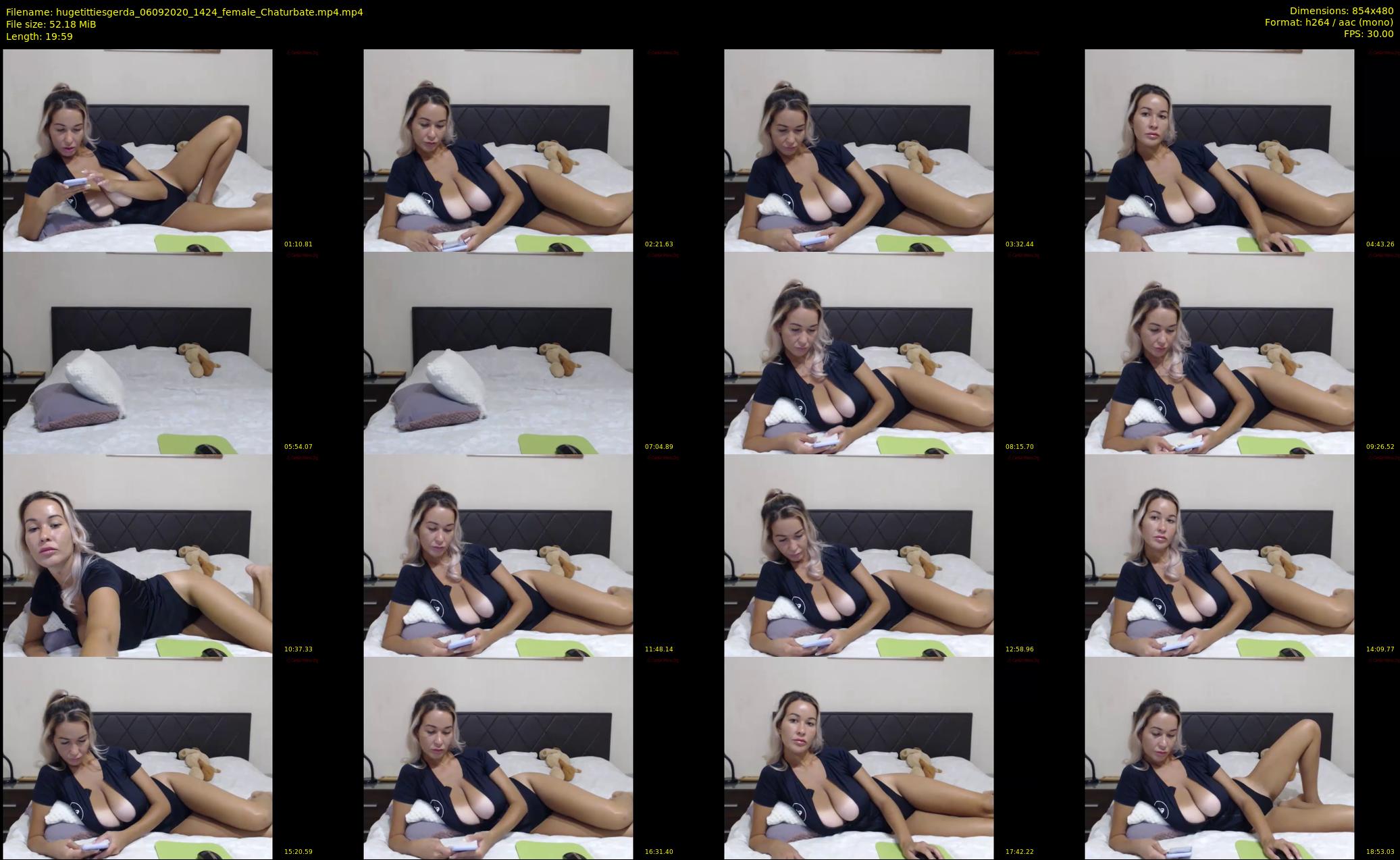 hugetittiesgerda — 20 minute Chaturbate female cam show recording, 480p, Sep 6, 2020
