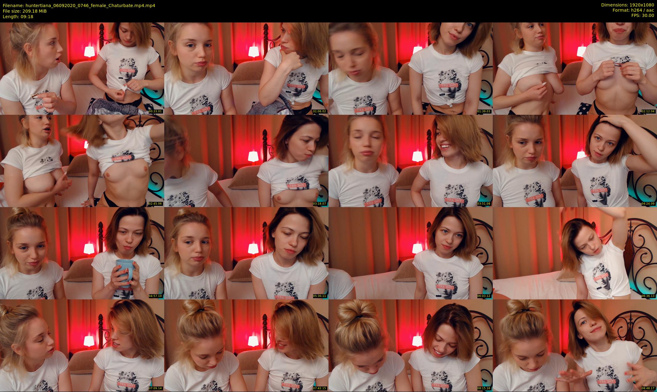 huntertiana — 10 minute Chaturbate female cam show recording, 1080p, Sep 6, 2020