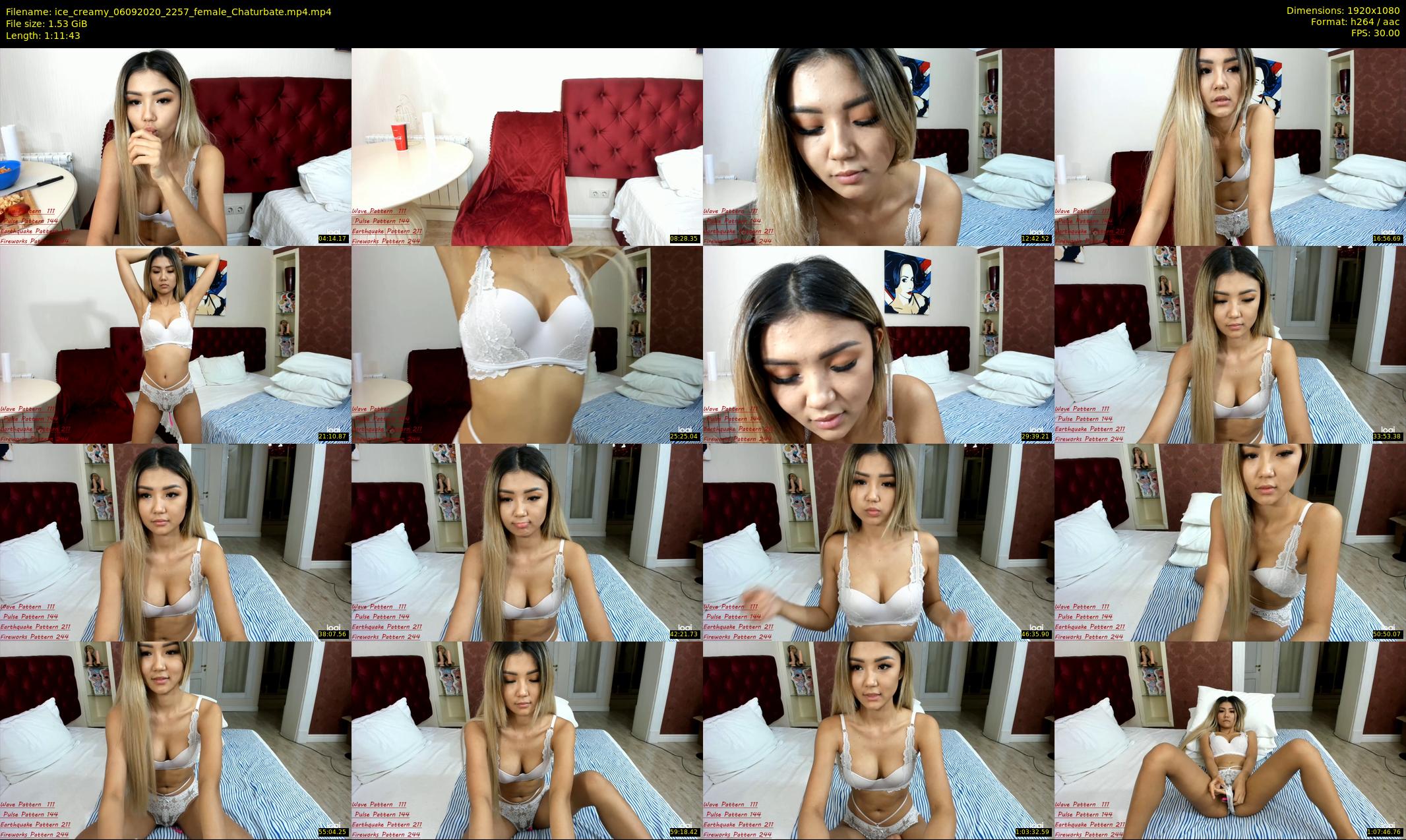 ice_creamy — 72 minute Chaturbate female cam show recording, 1080p, Sep 6, 2020