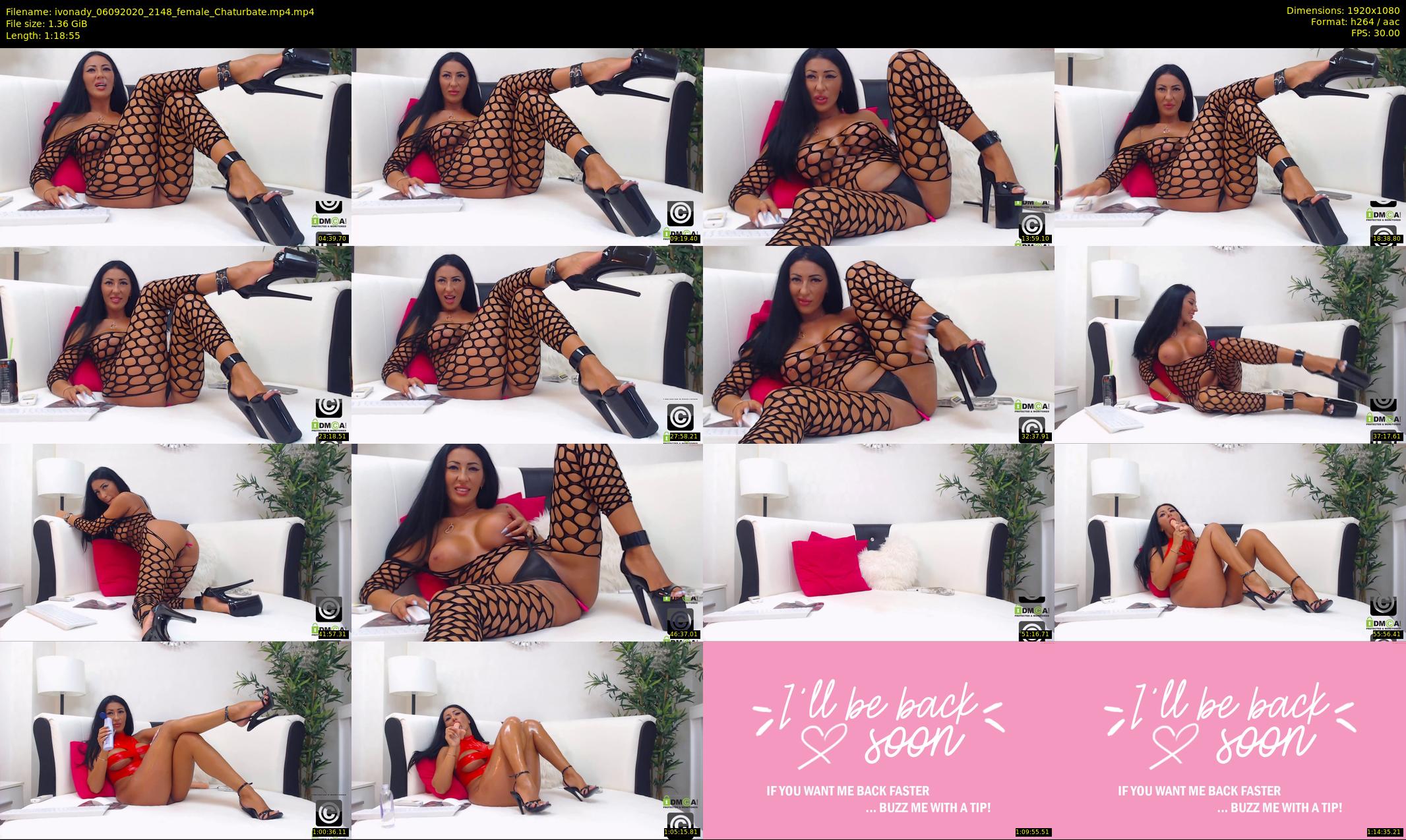 ivonady — 79 minute Chaturbate female cam show recording, 1080p, Sep 6, 2020
