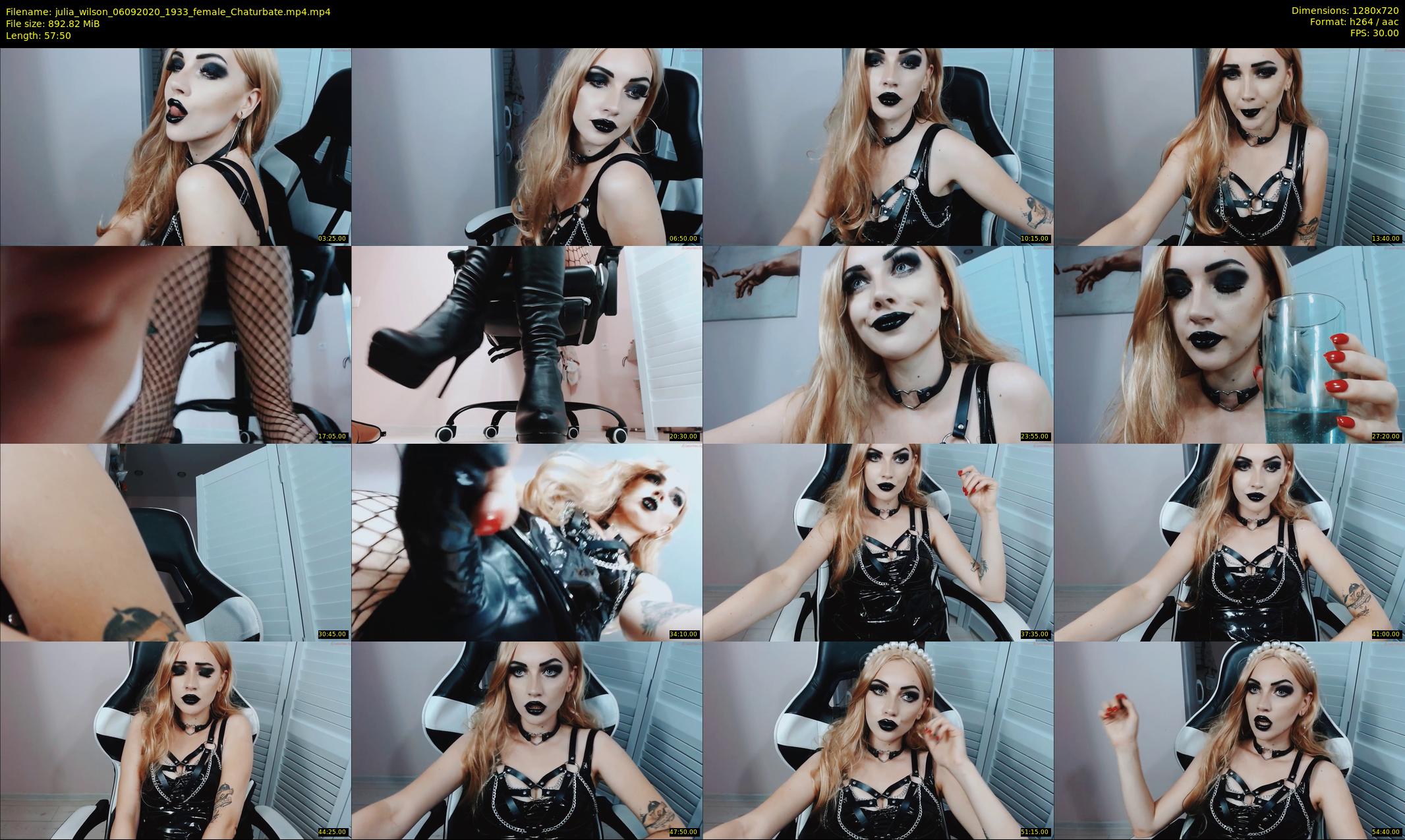 julia_wilson — 58 minute Chaturbate female cam show recording, 720p, Sep 6, 2020