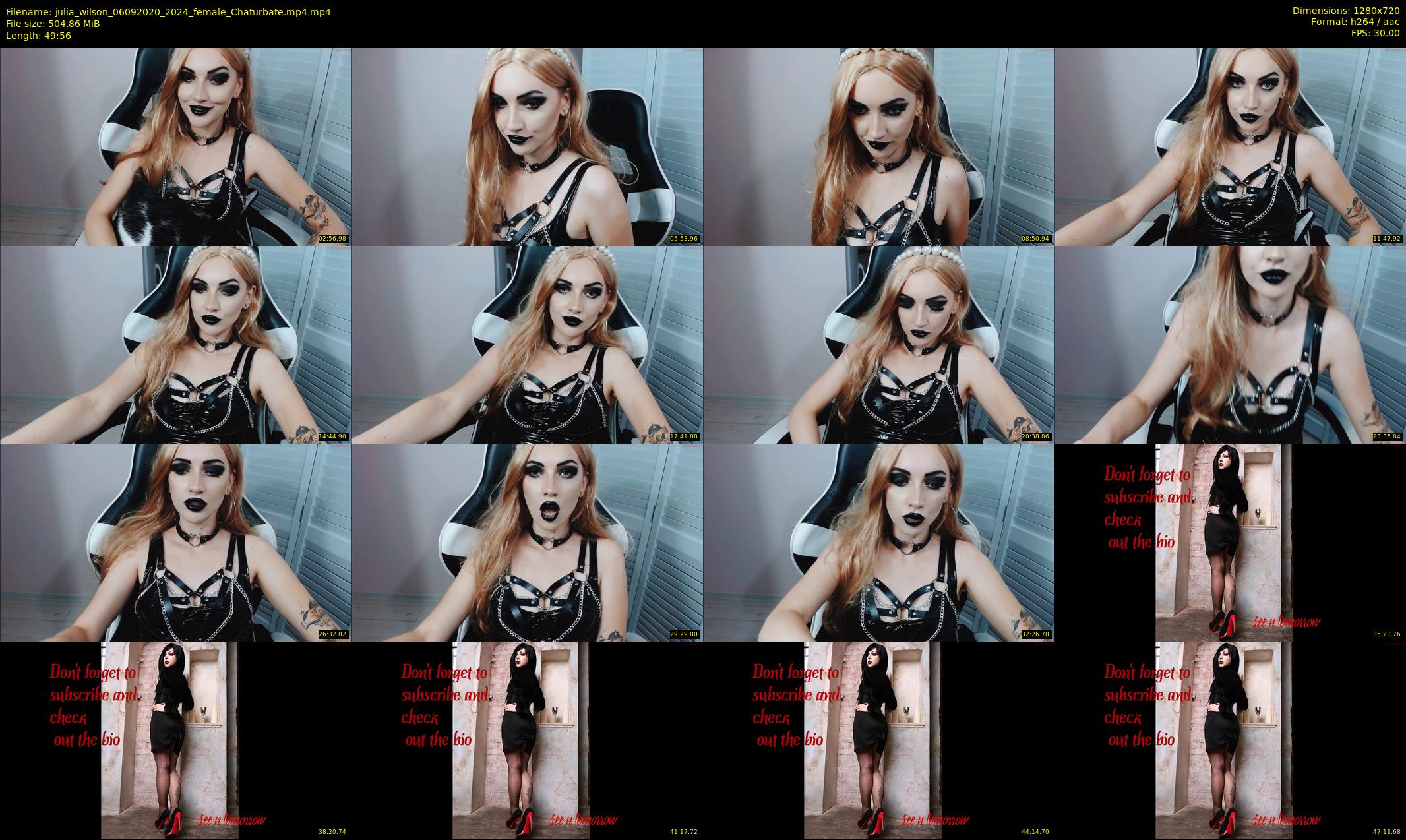 julia_wilson — 50 minute Chaturbate female cam show recording, 720p, Sep 6, 2020