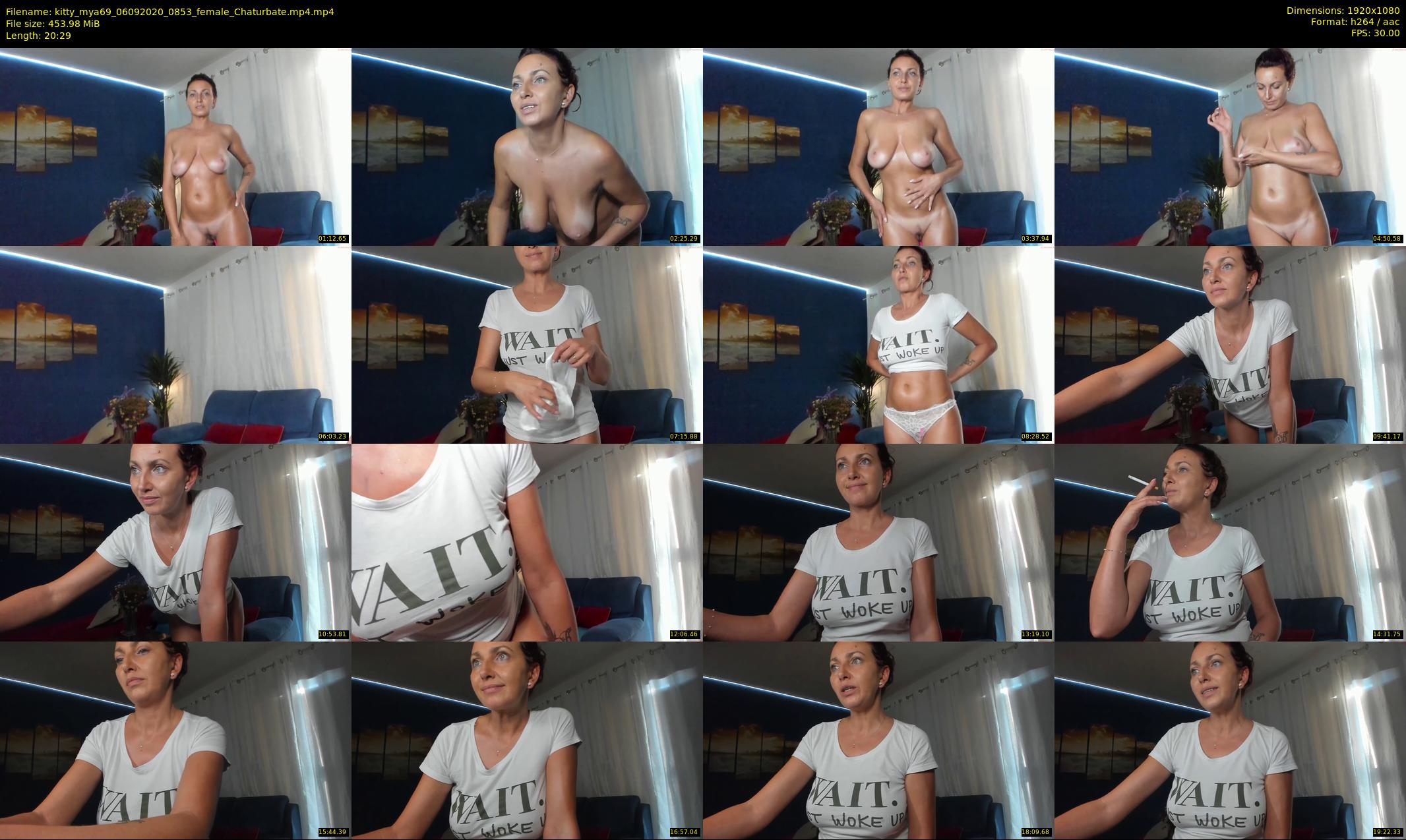 kitty_mya69 — 21 minute Chaturbate female cam show recording, 1080p, Sep 6, 2020
