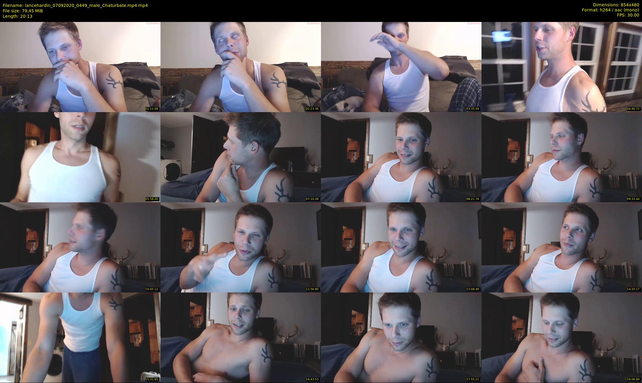 lancehardin — 21 minute Chaturbate male cam show recording, 480p, Sep 7, 2020