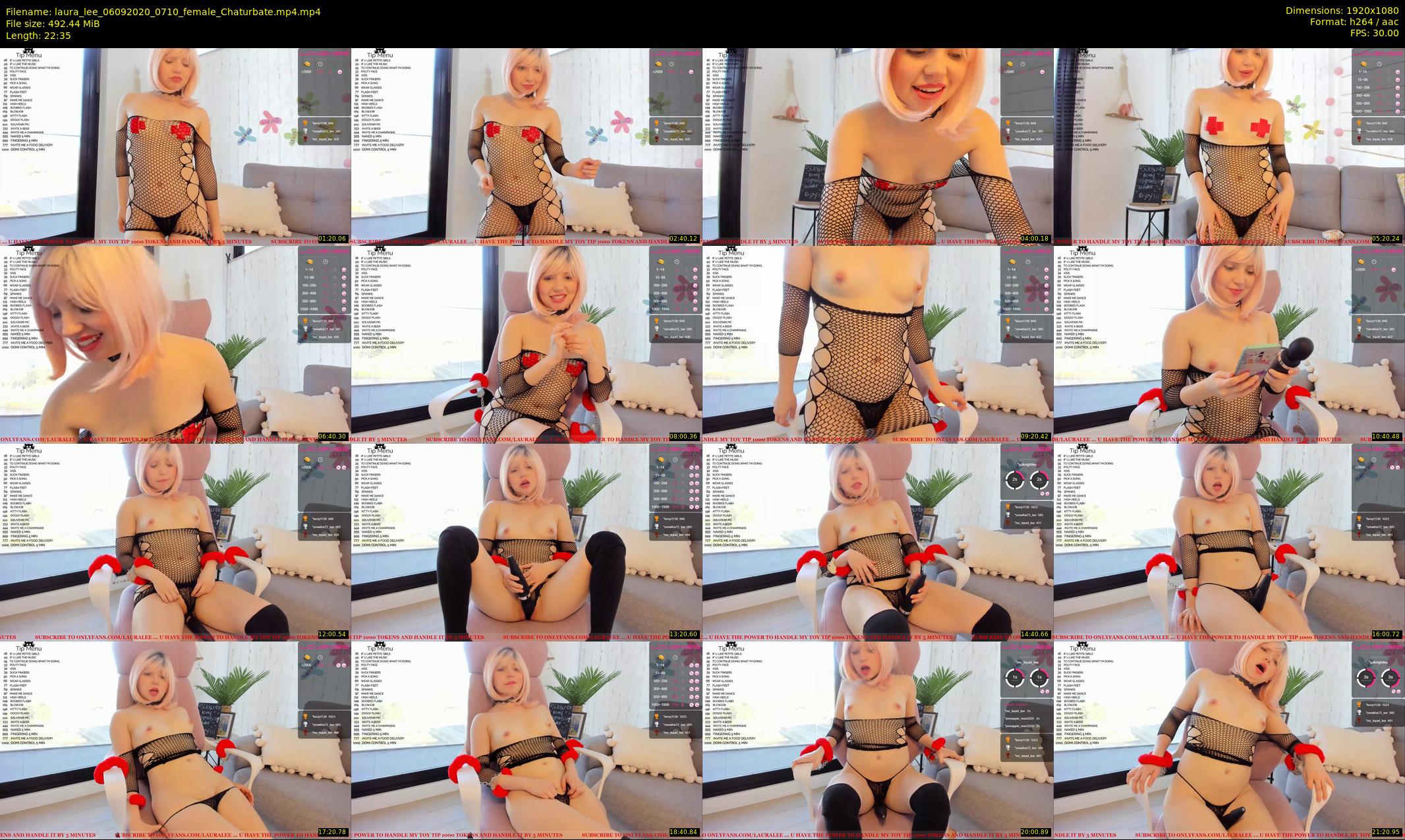 laura_lee — 23 minute Chaturbate female cam show recording, 1080p, Sep 6, 2020
