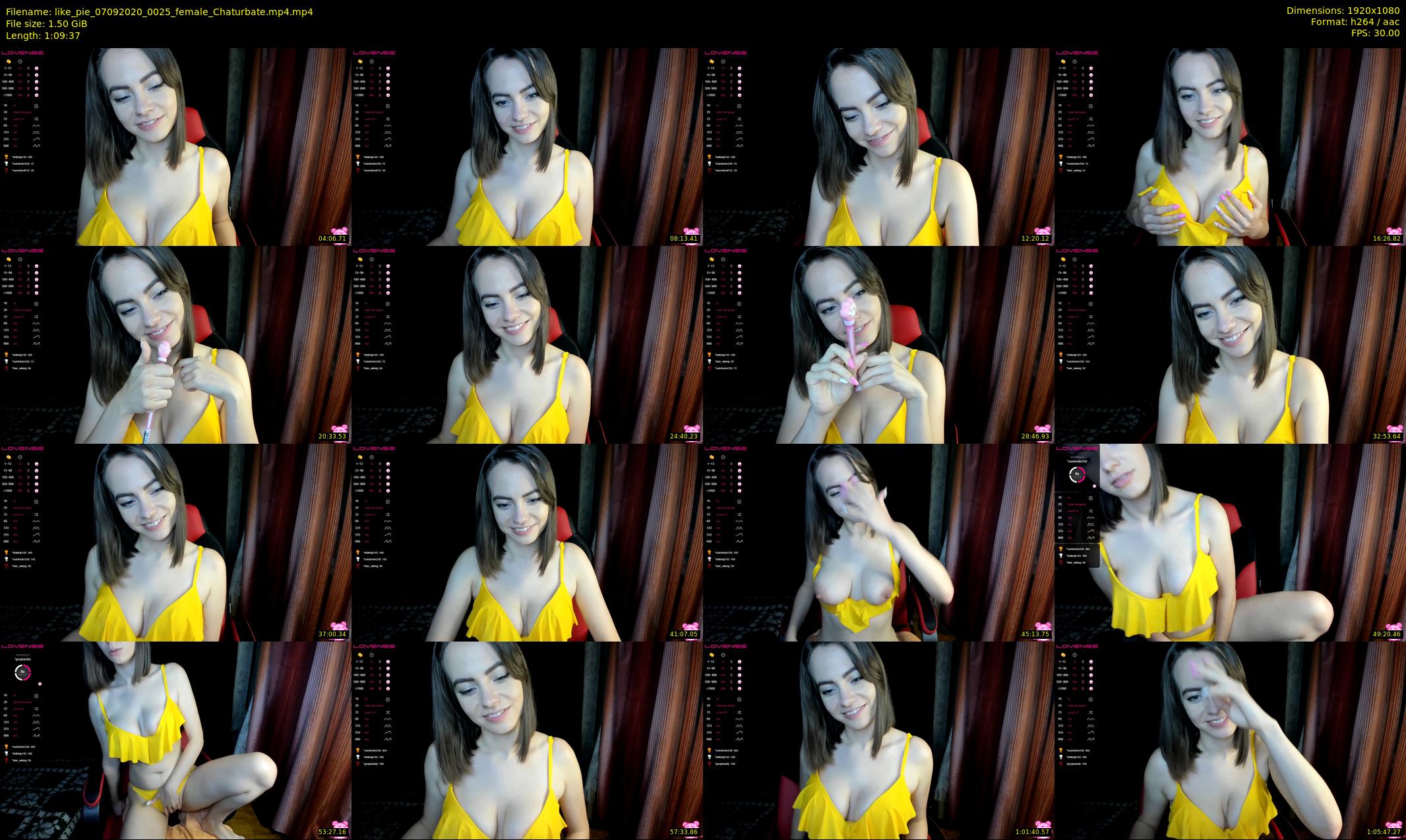 like_pie — 70 minute Chaturbate couple cam show recording, 1080p, Sep 7, 2020