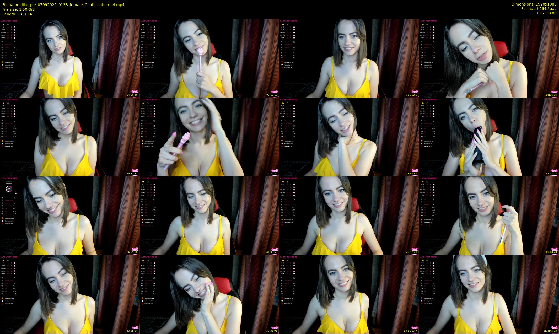 like_pie — 70 minute Chaturbate couple cam show recording, 1080p, Sep 7, 2020