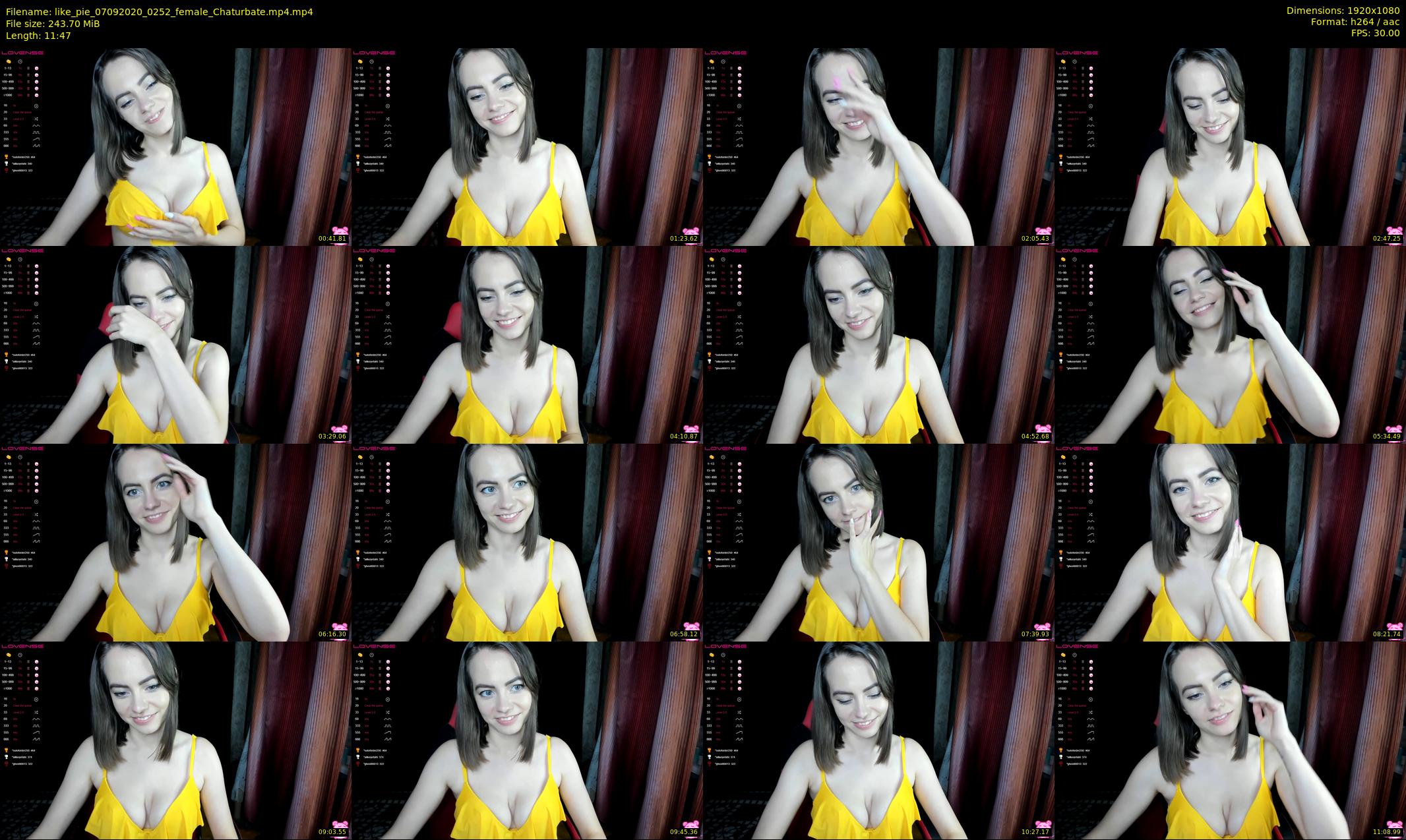 like_pie — 12 minute Chaturbate couple cam show recording, 1080p, Sep 7, 2020