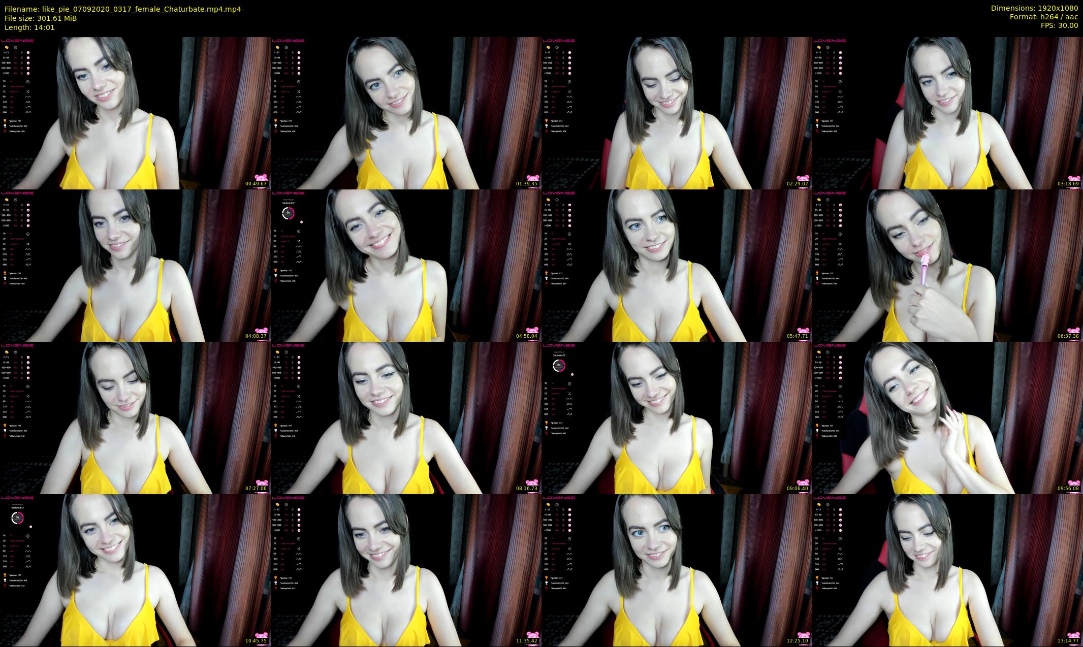 like_pie — 15 minute Chaturbate couple cam show recording, 1080p, Sep 7, 2020