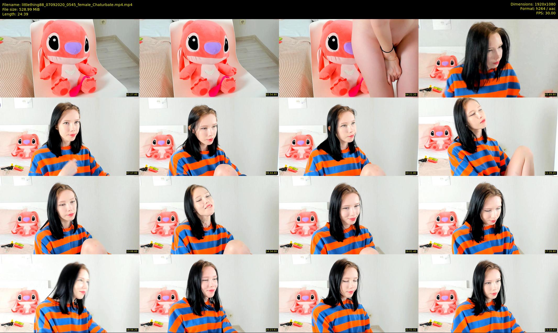 littlething88 — 25 minute Chaturbate female cam show recording, 1080p, Sep 7, 2020