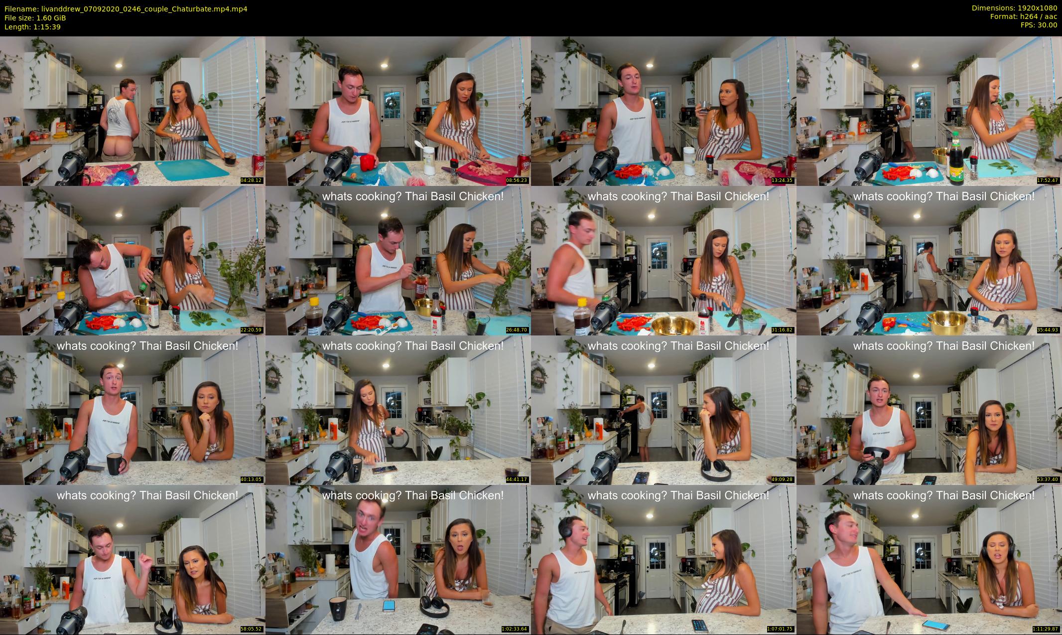 livanddrew — 76 minute Chaturbate couple cam show recording, 1080p, Sep 7, 2020