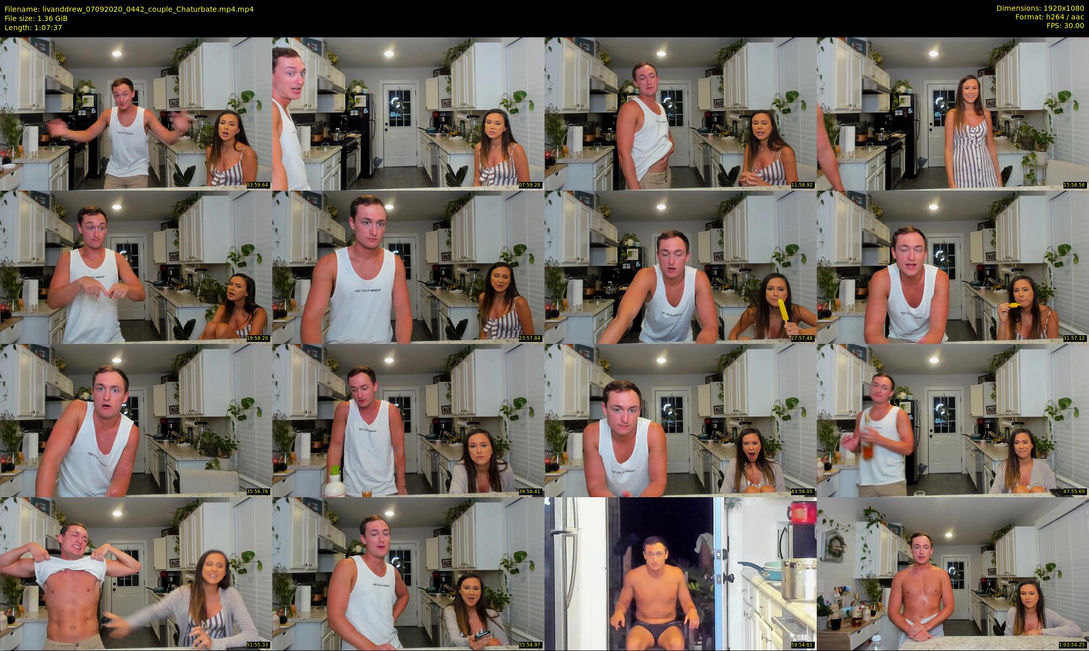 livanddrew — 68 minute Chaturbate couple cam show recording, 1080p, Sep 7, 2020