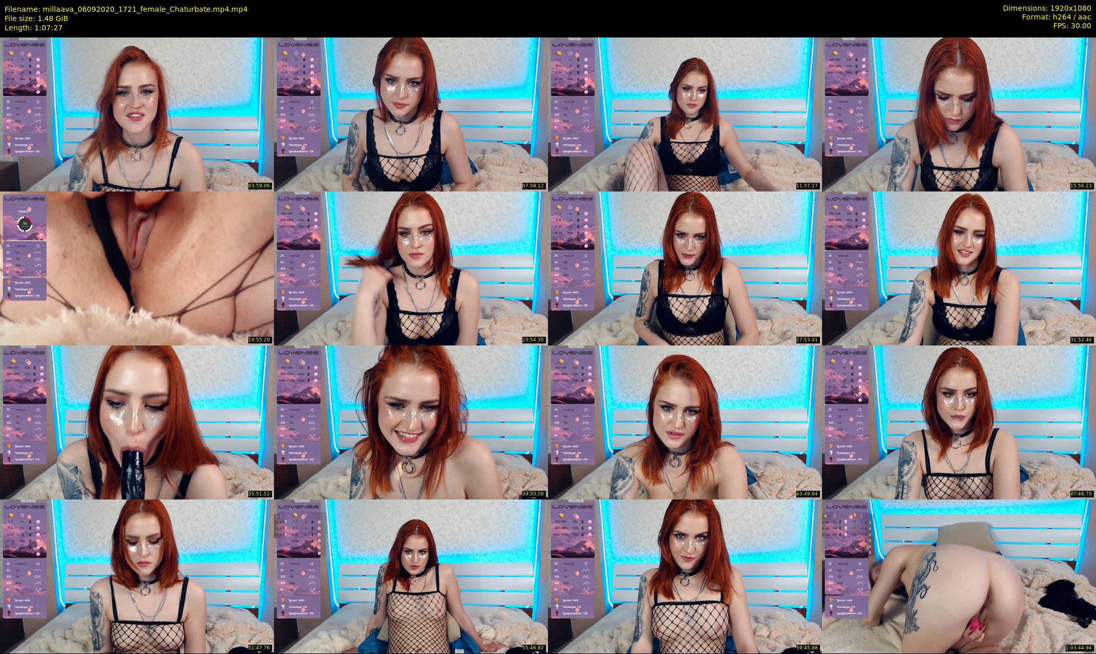 millaava — 68 minute Chaturbate female cam show recording, 1080p, Sep 6, 2020