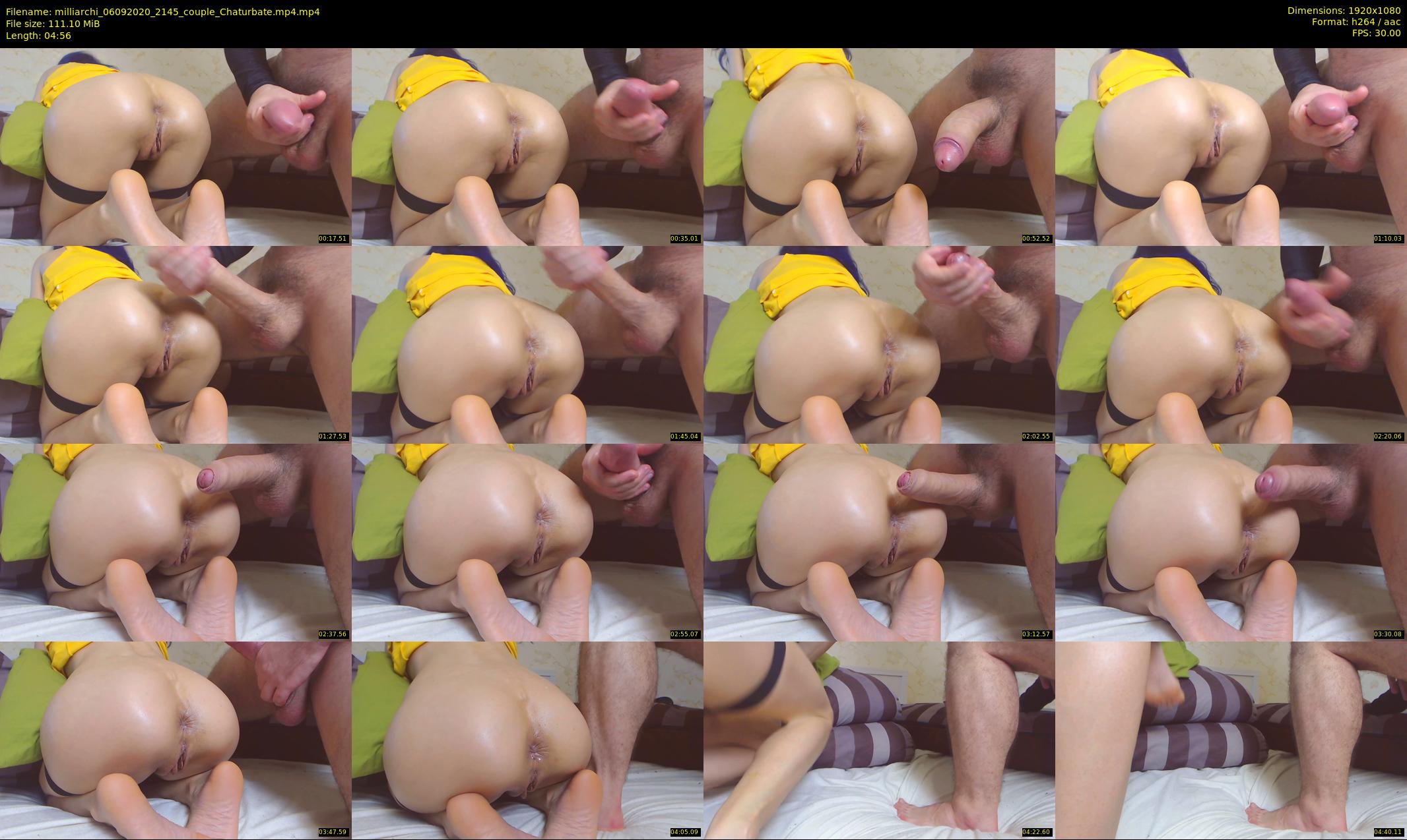 milliarchi — 5 minute Chaturbate couple cam show recording, 1080p, Sep 6, 2020
