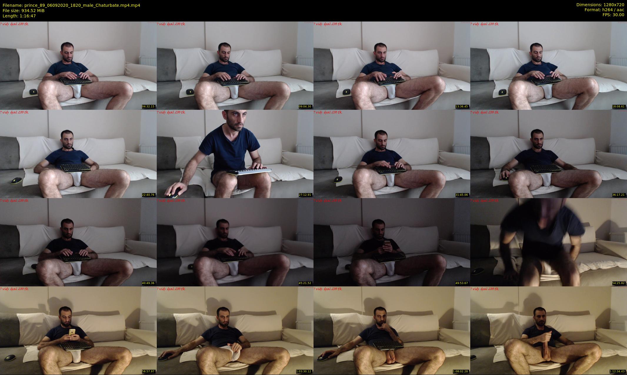 prince_89 — 77 minute Chaturbate male cam show recording, 720p, Sep 6, 2020