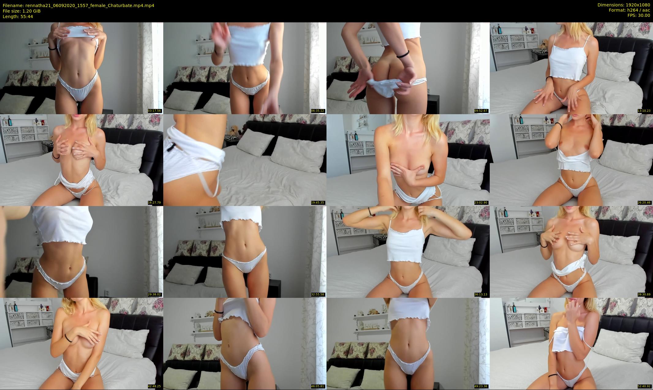rennatha21 — 56 minute Chaturbate female cam show recording, 1080p, Sep 6, 2020