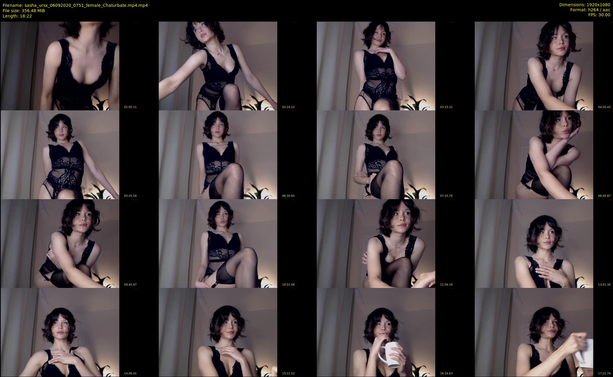 sasha_ursx — 19 minute Chaturbate female cam show recording, 1080p, Sep 6, 2020