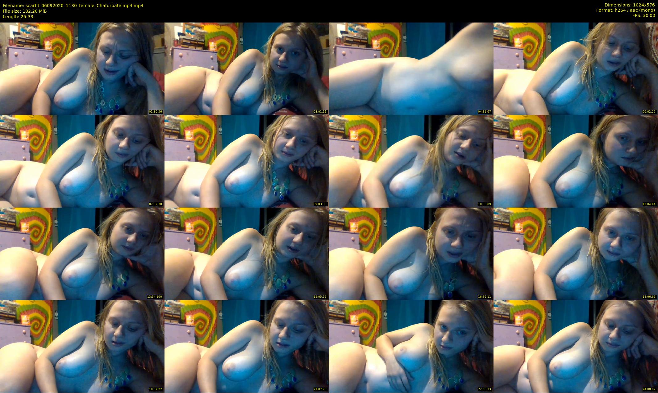scartit — 26 minute Chaturbate female cam show recording, 480p, Sep 6, 2020