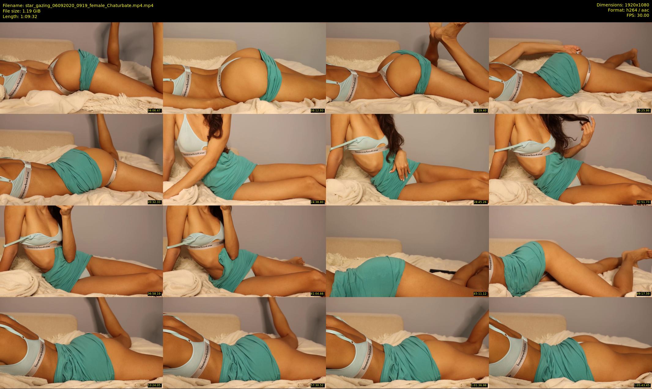 star_gazing — 70 minute Chaturbate female cam show recording, 1080p, Sep 6, 2020
